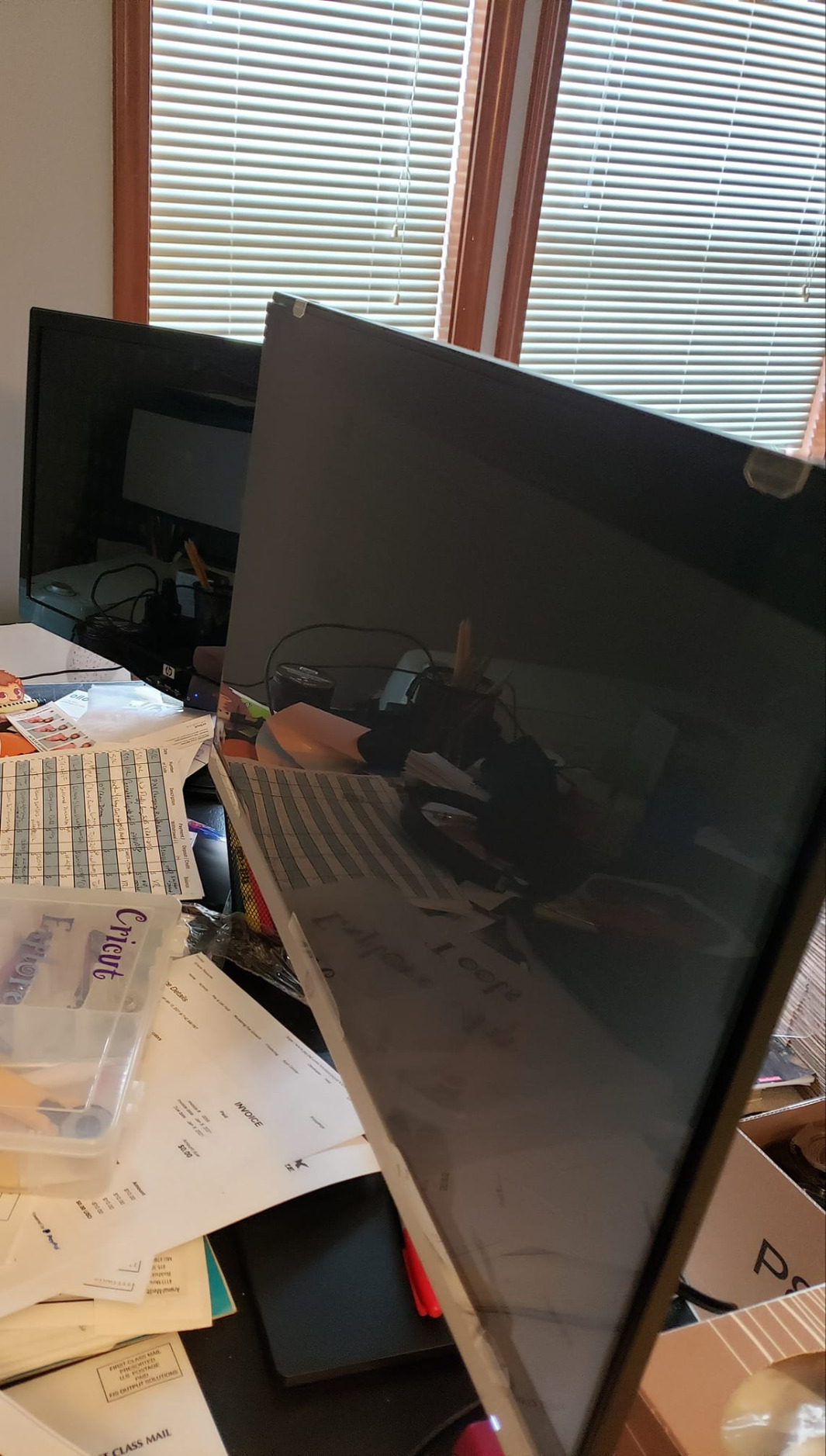 VINTEZ 14 Inch 16:9 Privacy Screen for Computer Monitor and Laptop - Anti Glare Protector Film Blue Light Filter Eye Protection customer photo 2