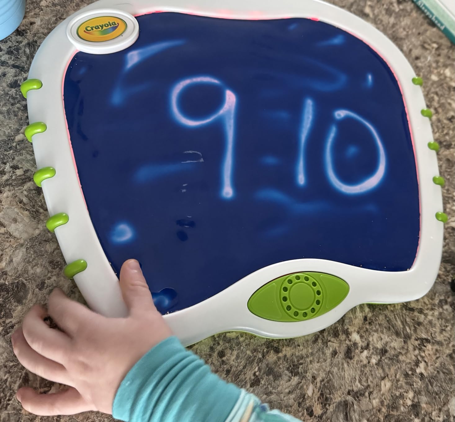 Crayola Toddler Touch Lights, Musical Sensory Toys for Toddlers, Learning Gifts, Light Up Drawing Pad, Mess Free Painting, Travel Activity, 2+ customer photo 2