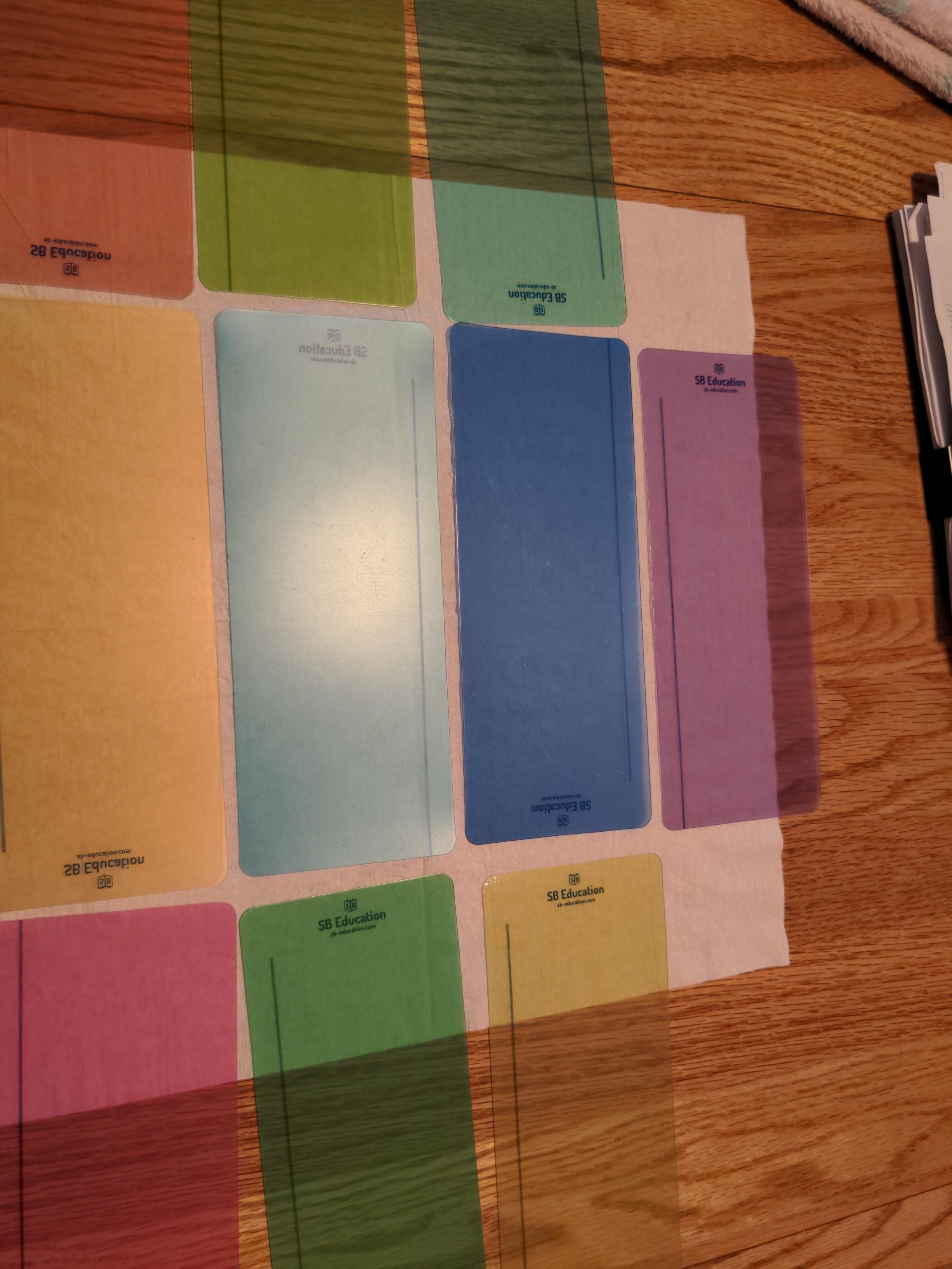 Luigi's SB Education 10 x Dyslexia Reading Tools for kids with Coloured Overlays | Guided reading strips for Dyslexia, Irlen Syndrome, ADHD and Visual Stress | Perfect Reading Trackers for kids customer photo 5