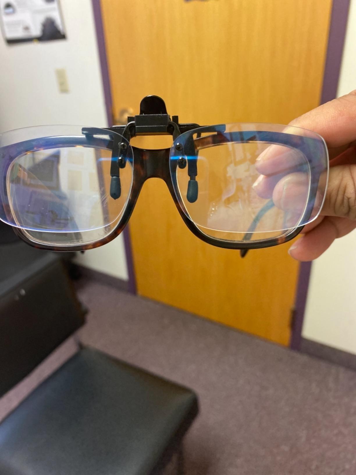 EYEGUARD Blue Light Filter Clip-on Computer Gamer Glasses Strain Relief Anti-glare Radiaton Protection Eyewear customer photo 1