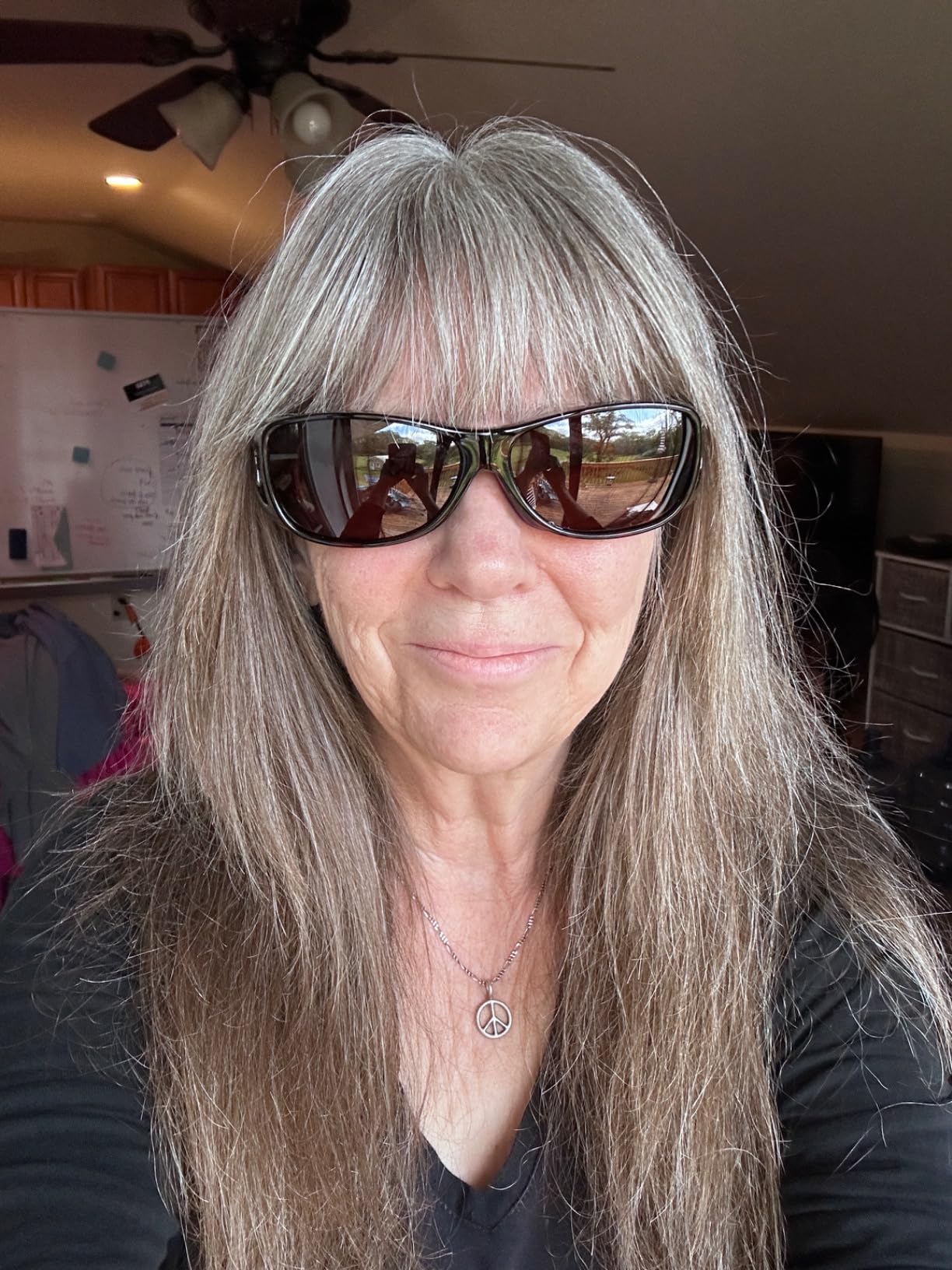 DUCO Polarized Wraparound Fitover Glasses Wear Over Sunglasses for Men Women UV Protection Sun Glasses 8953 customer photo 2