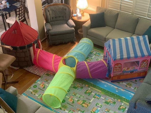 Hide N Side Kids Play Tunnels, Indoor Outdoor Crawl Through Tunnel for Kids Dog Toddler Babies Children, Pop up Tunnel Gift Toy (Multi, 4 Way) customer photo 1