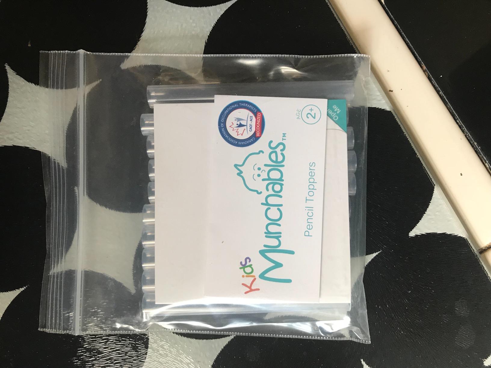 Chewable Pencil Toppers - Discreet Chewy Tubes for Kids and Adults (Set of 10) customer photo 1