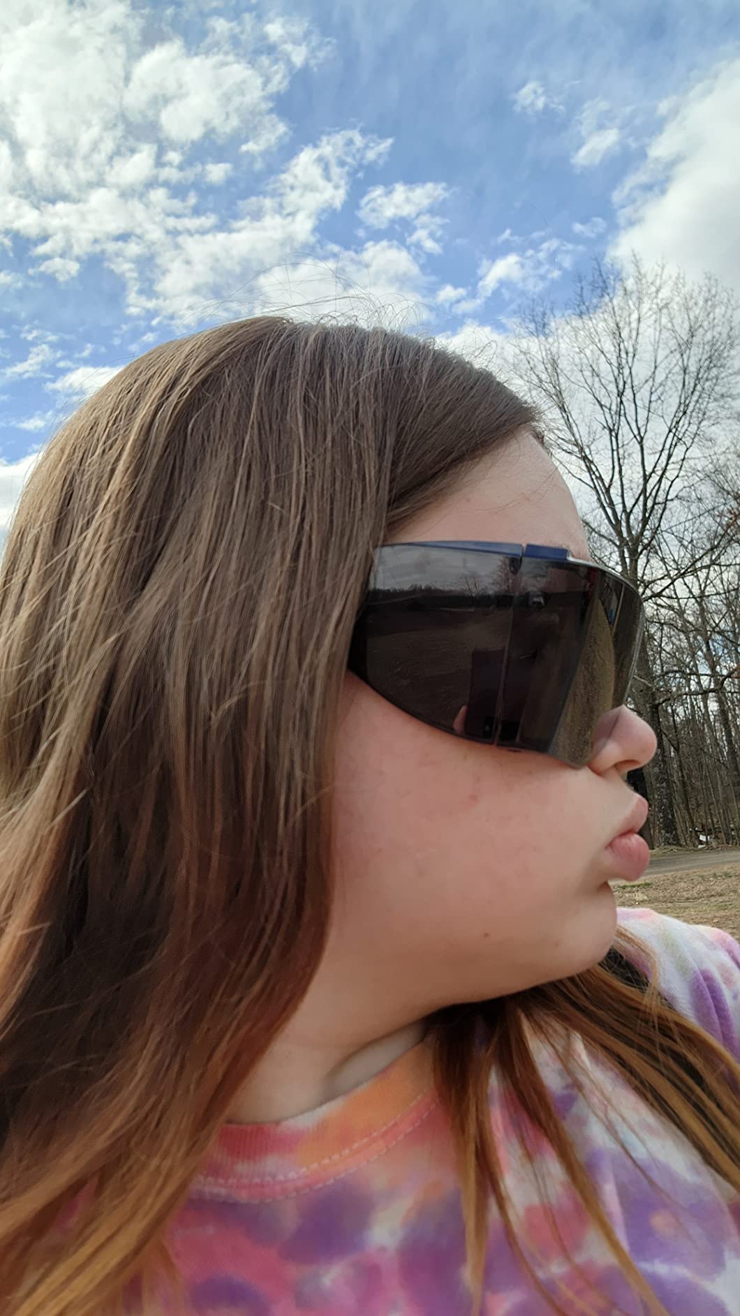 Cover-Ups Black Fit Over Sunglasses - Wrap Around Sunglasses - People Who Wear Prescription Glasses in the Sun customer photo 2