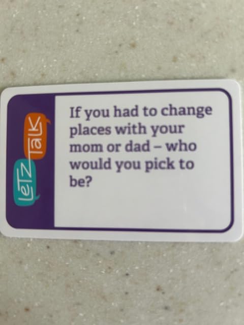 Conversation Cards for Kids with Autism or Aspergers - Learning & Education Toys, Conversation Starters, Autism Communication Cards for Kids and Adults, Therapy Tool, Stocking Stuffers customer photo 1
