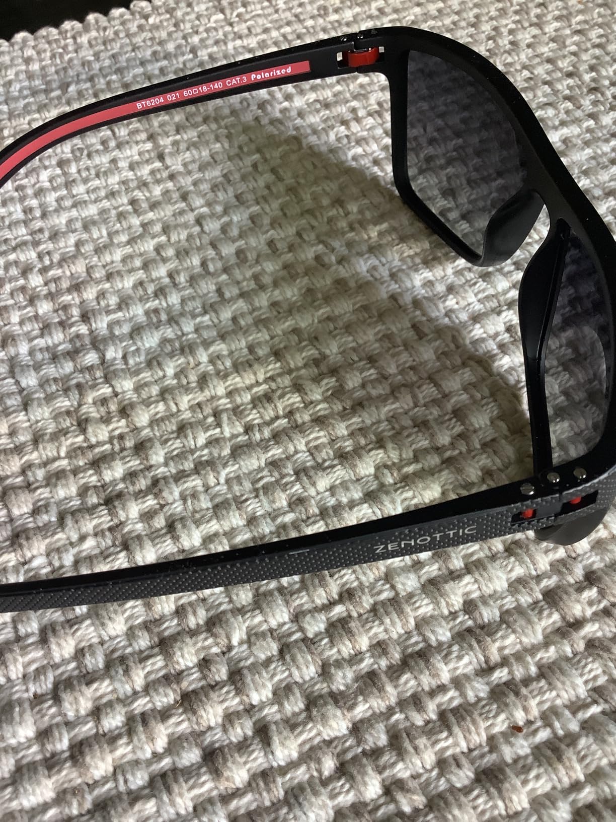 Polarized Sunglasses for Men Lightweight TR90 Frame UV400 Protection Square Sun Glasses customer photo 2