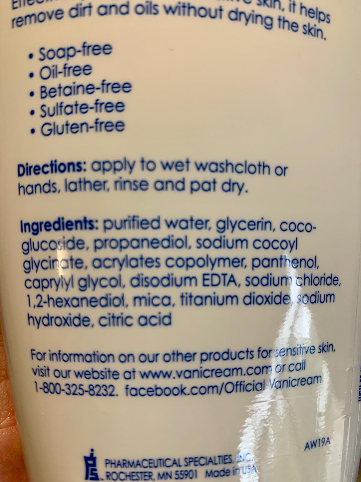 Vanicream Gentle Body Wash - 12 fl oz - Formulated Without Common Irritants for Those with Sensitive Skin customer photo 2