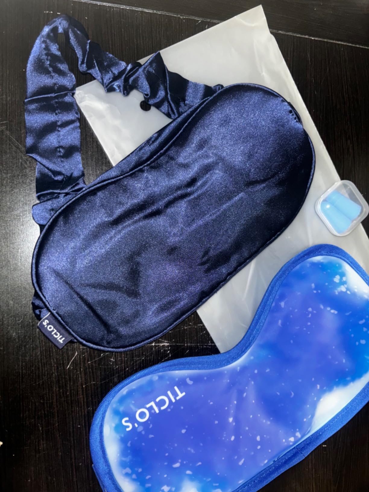 Cooling Eye Mask for Puffy Eyes - Gift Ready Box - Gel Eye Mask for Sleeping, Cold Compress for Dark Circles, Cold Reusable Compress for Migraines, Headaches, and Post-Surgery Recovery customer photo 2