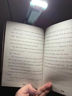 DEWENWILS USB Rechargeable Book Reading Light, 3000K Warm White, Brightness Adjustable Clip on LED Bookmark Lamp at Night in Bed, Portable Booklight for Bookworms, Kids customer photo 1