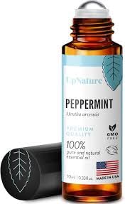UpNature Peppermint Oil Roll On - 100% Natural Nausea & Morning Sickness Relief for Pregnant Women - Peppermint Essential Oil Pregnancy Must Haves Rollerball customer photo 2