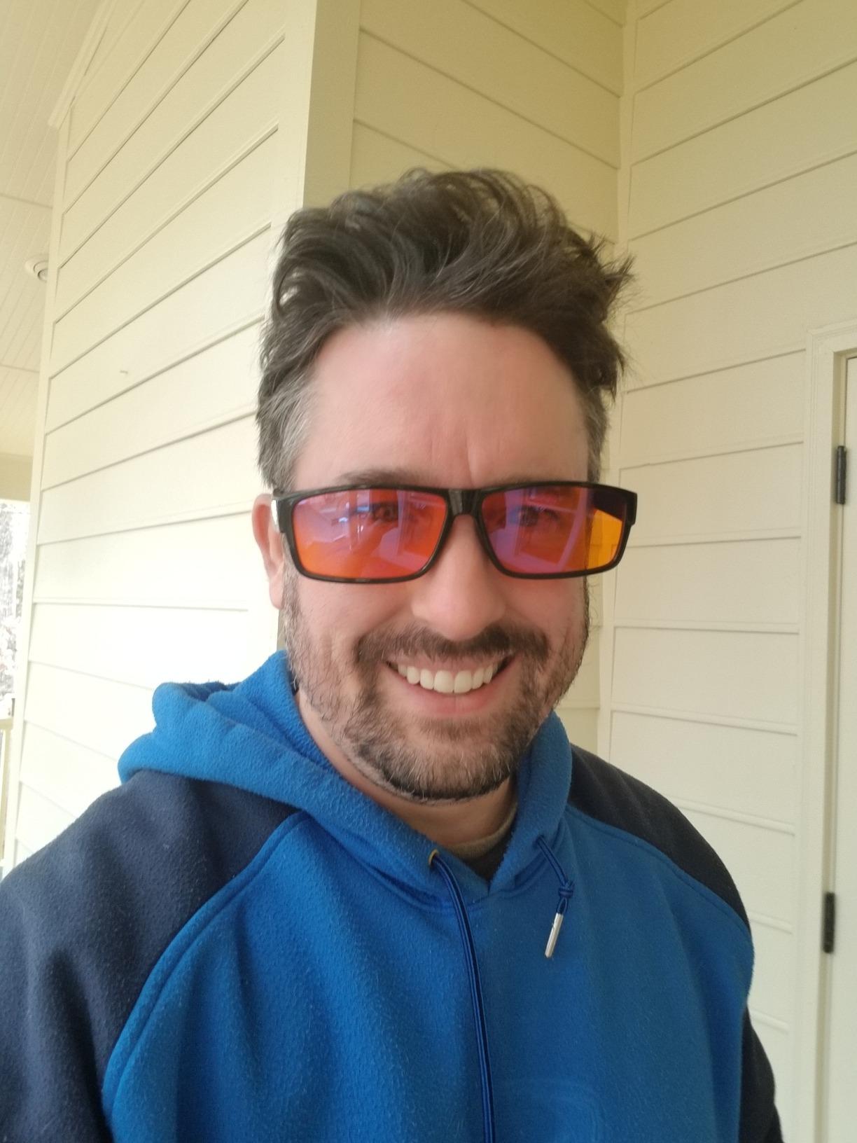Sleep ZM Blue Light Blocking & Light Sensitivity Fitover Glasses - 14 Lenses for Comfort, Relaxation, Sleep, Reading & Relief customer photo 2