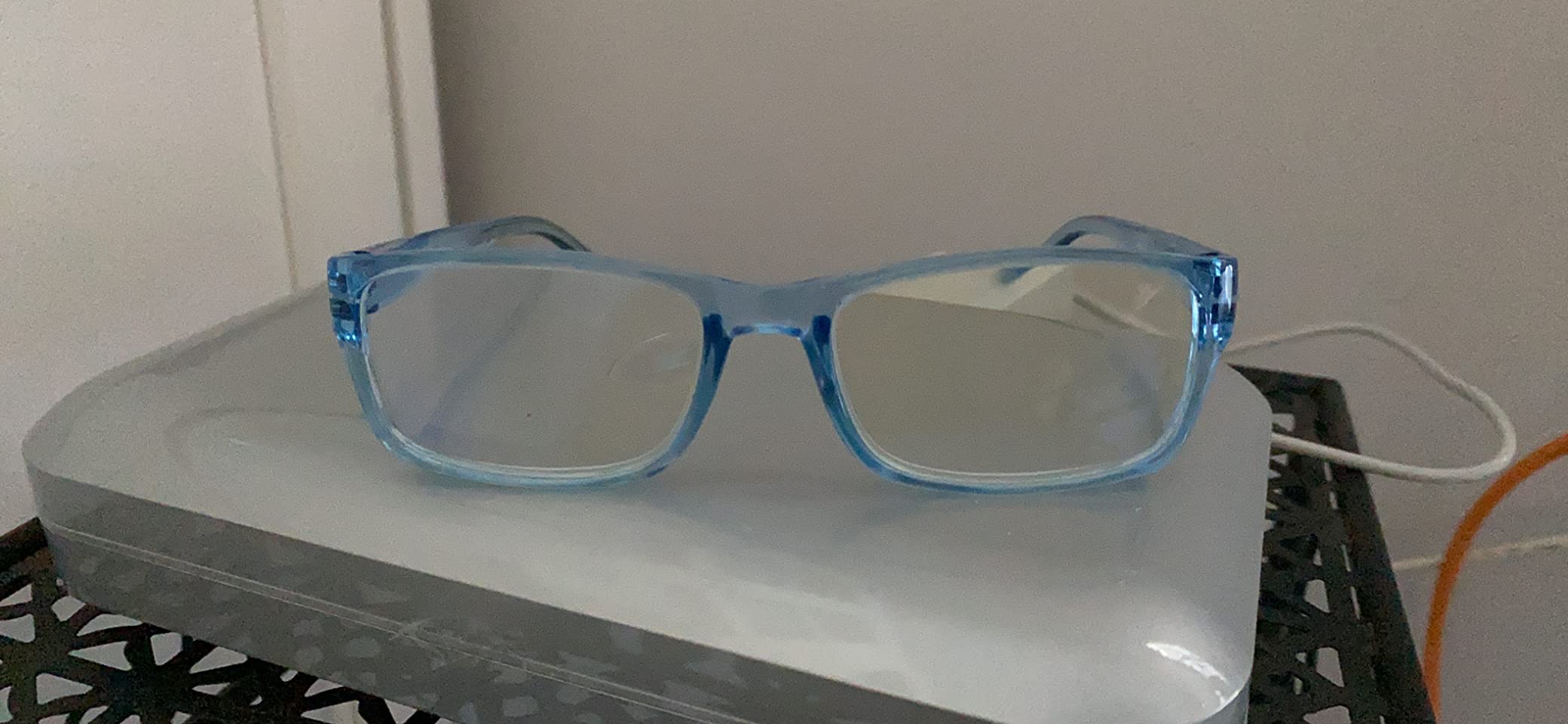 Readerest Blue Light Blocking Reading Glasses (Blue, 2.00 Magnification) Computer Eyeglasses With Thin Reflective Lens, Antiglare, Eye Strain, UV Protection, Stylish For Men And Women customer photo 1