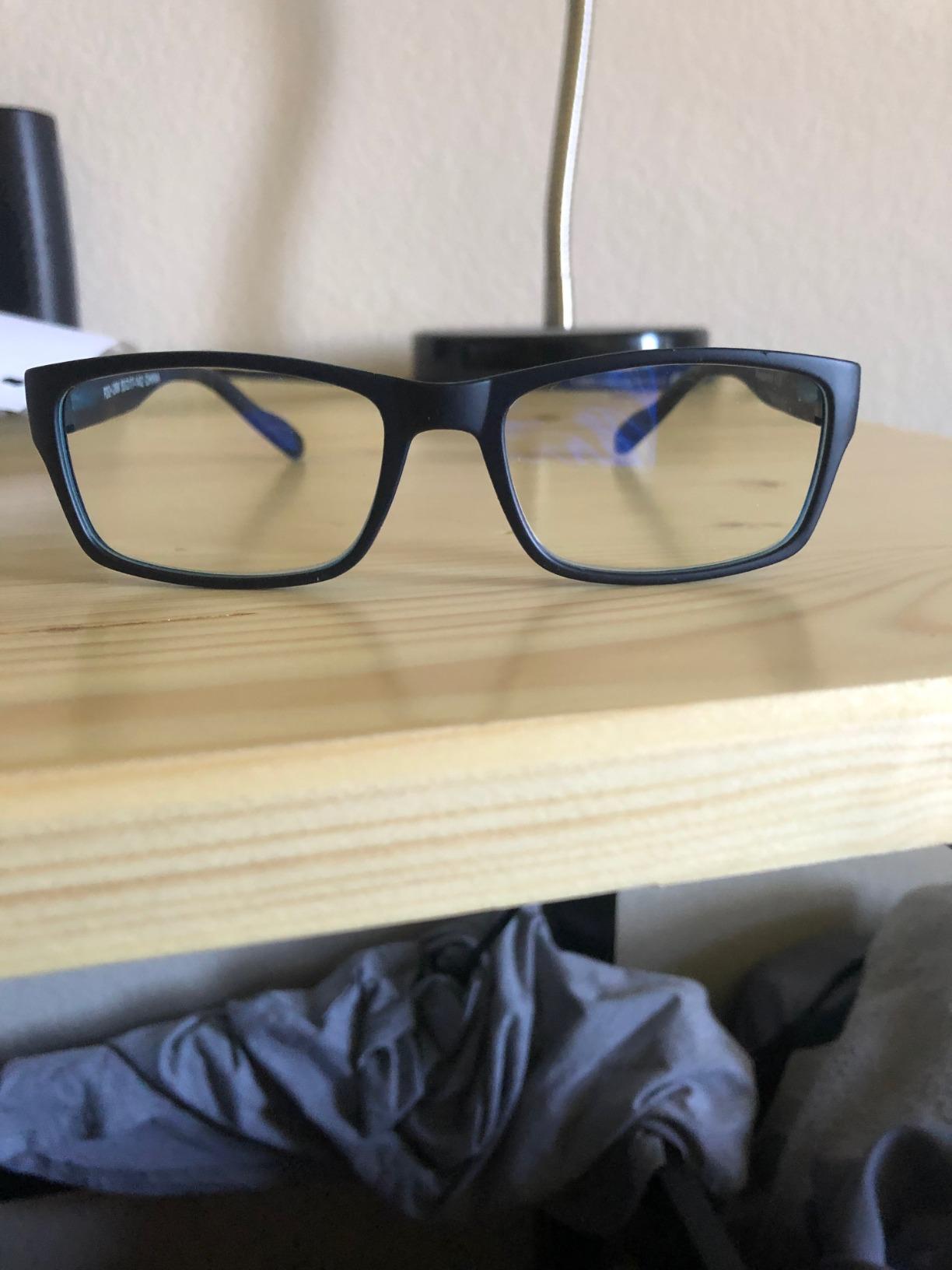 Readerest Blue Light Blocking Reading Glasses - 1.5 x Magnification Strength - Computer Eyeglasses with Thin Reflective Lens, UV Protection, Antiglare - Stylish Glasses for Men and Women - Black customer photo 2