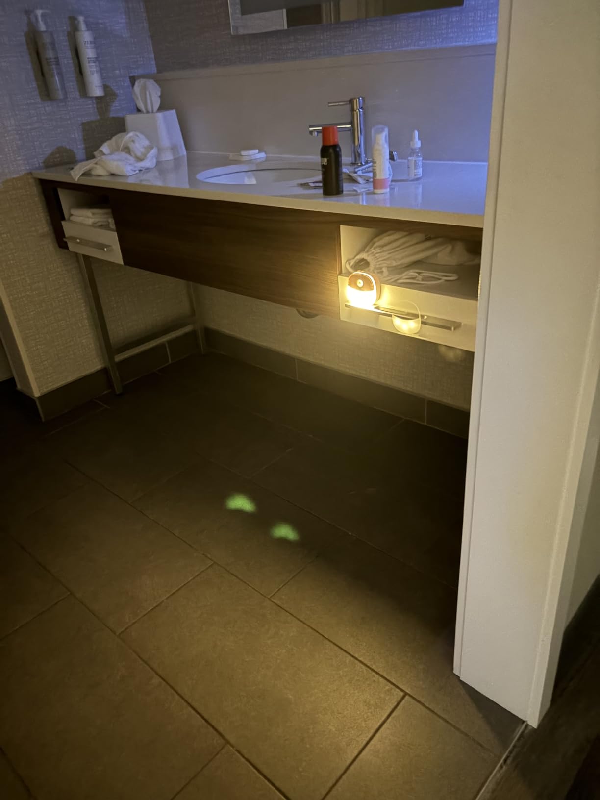AUVON Rechargeable Battery Night Light, Mini with Motion Sensor, Warm White LED Stick-On Closet Light with Dusk to Dawn Sensor, Adjustable Brightness for Wall, Stairs, Hallway, Cabinet (2 Pack) customer photo 2