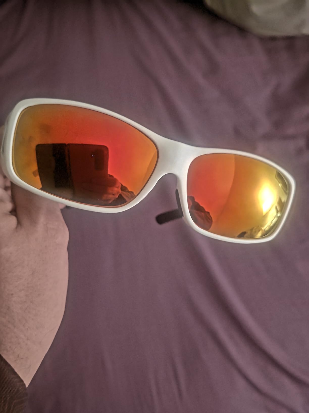Polarized Wraparound Fitover Glasses Wear Over Sunglasses for Men Women UV Protection Sun Glasses 8954 customer photo 2