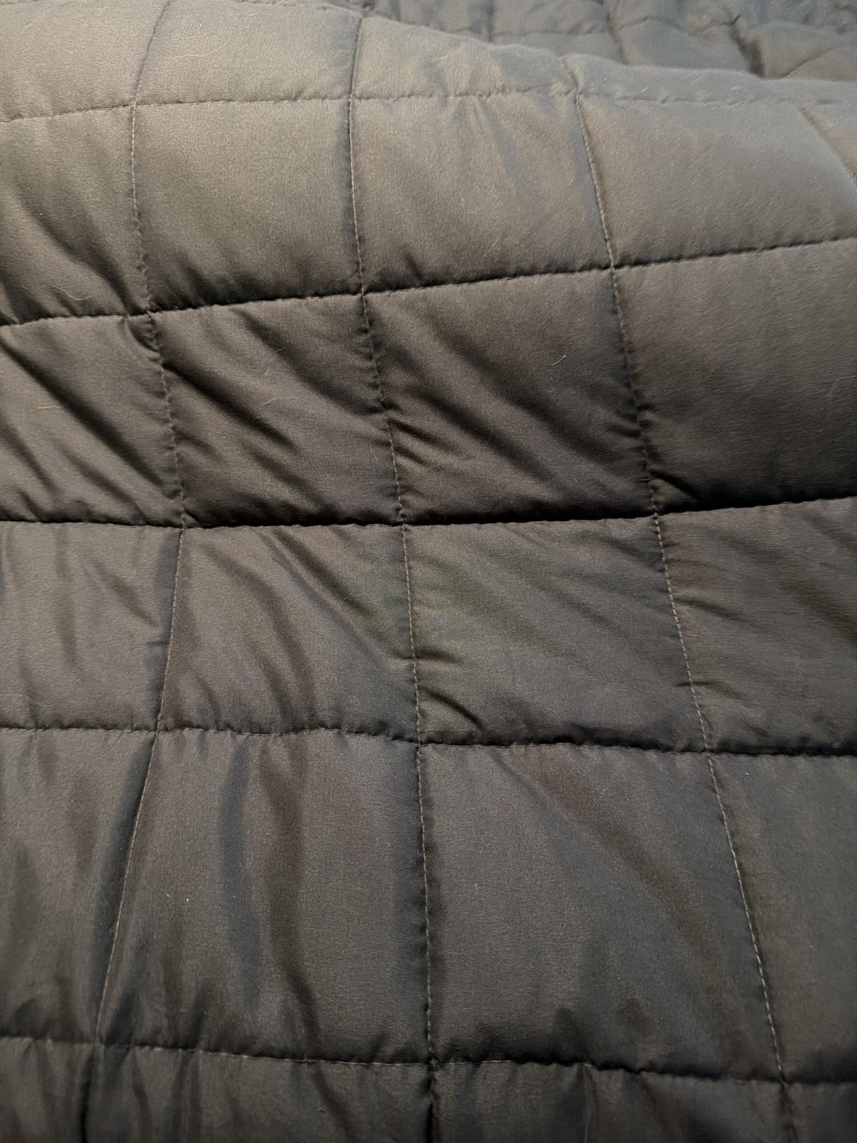 HomeSmart 50lbs Weighted Blanket Queen Size - Heavy Pressure, Ultra Soft Hypoallergenic Fabric - The Heaviest Weighted Blanket, 88x88, Grey customer photo 1