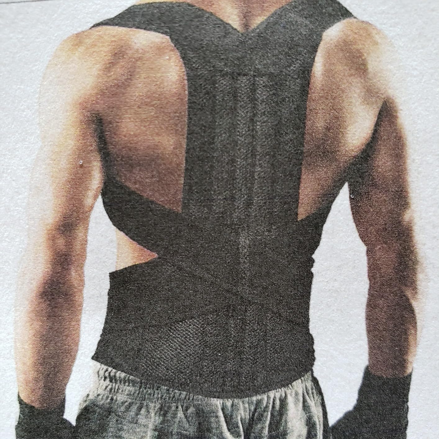 Fitsupport Back Brace Posture Corrector for Women and Men Back Lumbar Support Shoulder Posture Support for Improve Posture Provide and Back Pain Relief Large customer photo 2