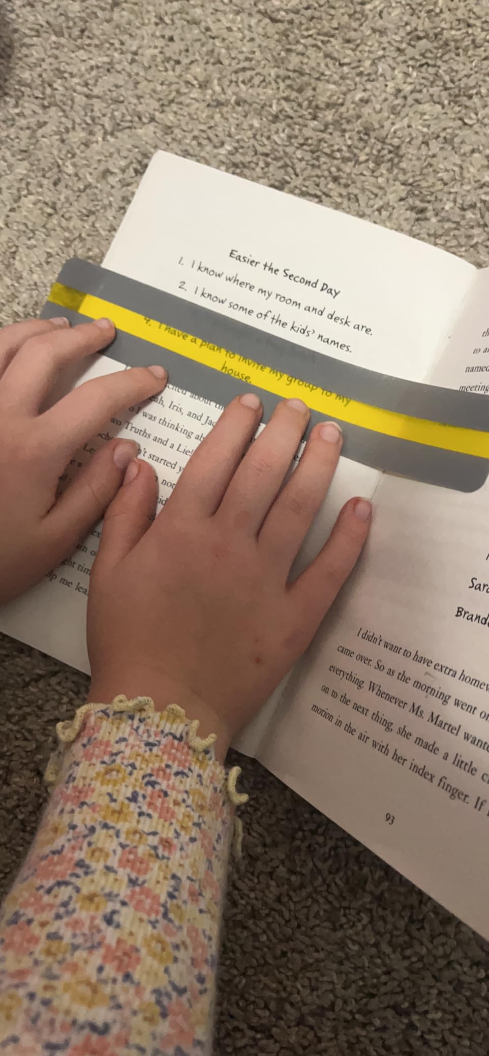 Guided Reading Strips Highlight Strips Colored Overlay Highlight Bookmarks Help with Dyslexia for Crystal Children and Teacher Supply Assistant (18) customer photo 1