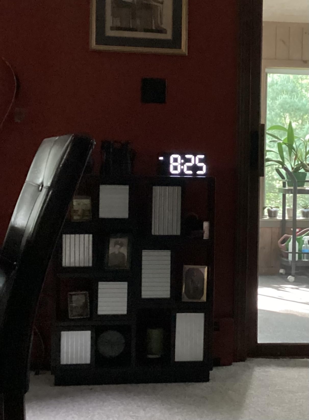 DreamSky Large Digital Alarm Clock Big Numbers for Seniors & Visually Impaired, 9 Inches Electric Clocks for Bedroom, Jumbo Display Fully Dimmable Brightness, USB Ports, Adjustable Alarm Volume customer photo 1