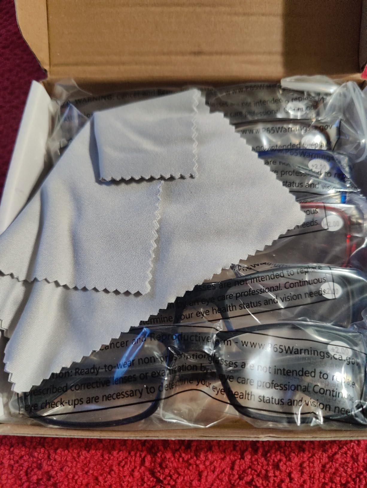 6 Pack Reading Glasses by BOOST EYEWEAR, Traditional Frames in Assorted Colors, for Men and Women, with Spring Loaded Hinges customer photo 2