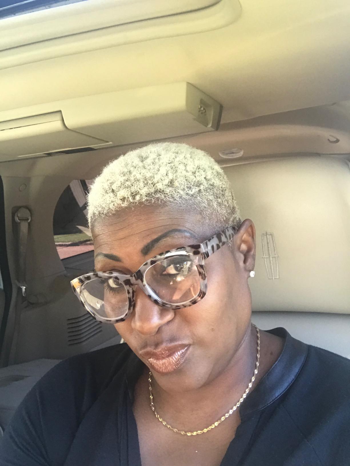 Peepers by PeeperSpecs Center Stage Women's Oversized Blue Light Blocking Reading Glasses customer photo 1