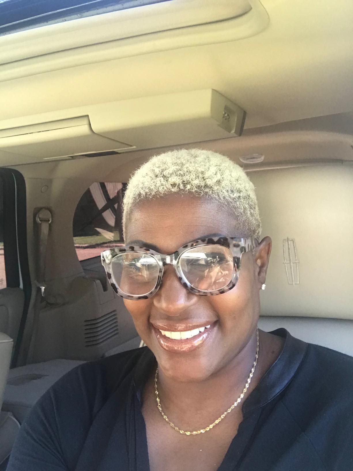 Peepers by PeeperSpecs Center Stage Women's Oversized Blue Light Blocking Reading Glasses customer photo 2
