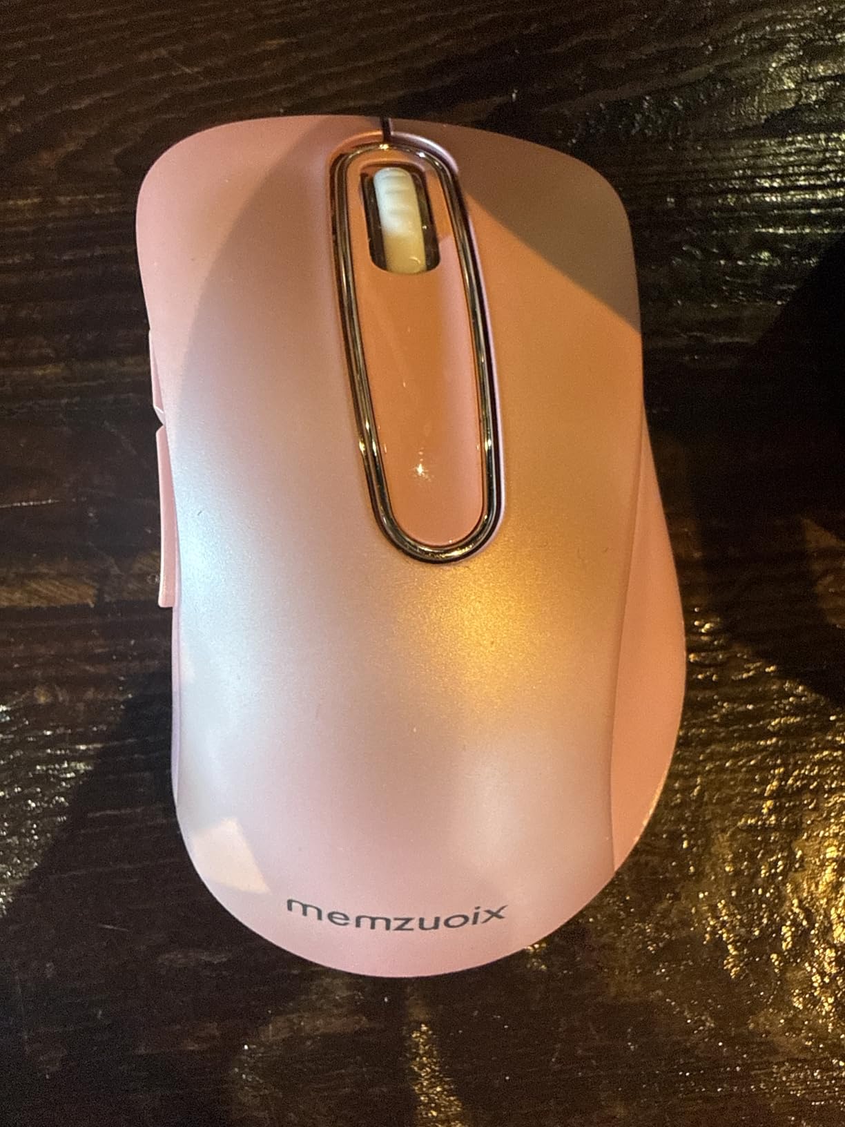 memzuoix 2.4G Wireless Mouse, 1400 DPI Mobile Optical Cordless Mouse with USB Receiver, Portable Computer Mice for Laptop, PC, Desktop, MacBook, 5 Buttons, Red customer photo 1