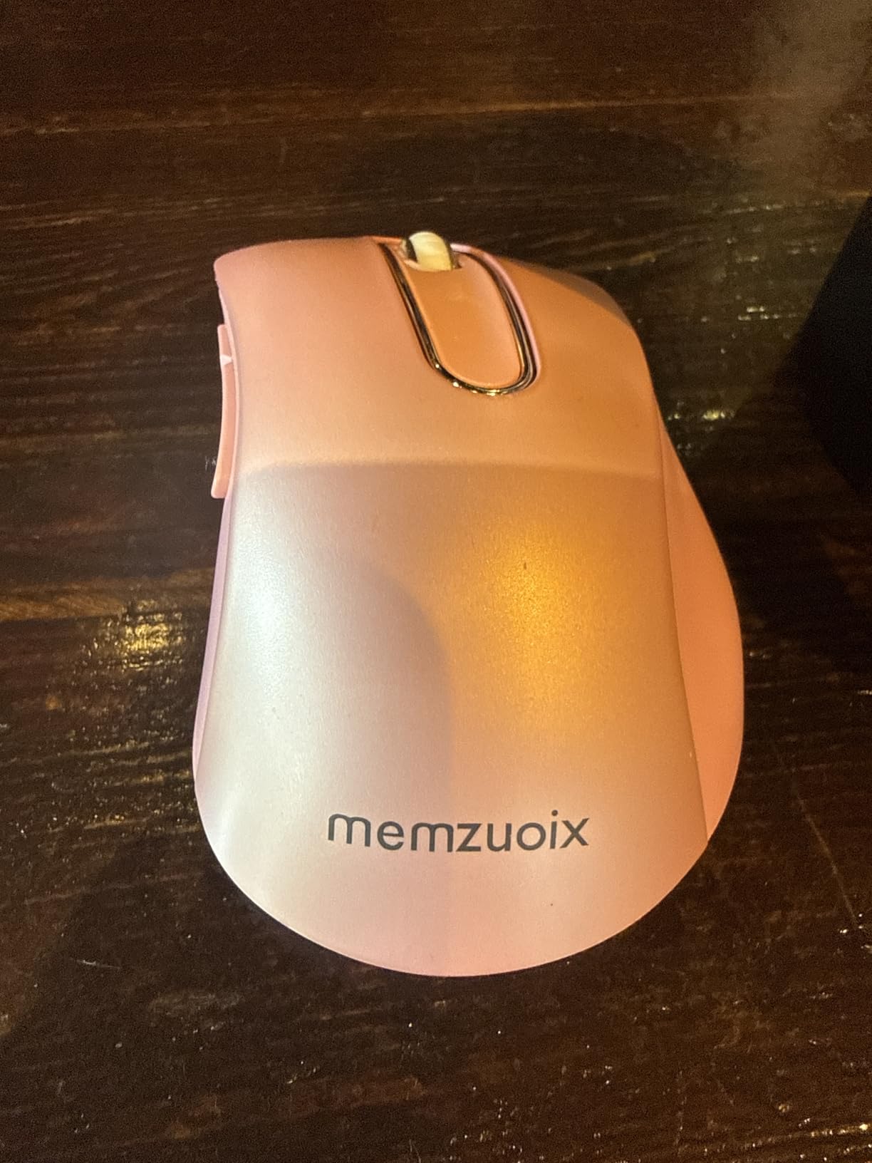 memzuoix 2.4G Wireless Mouse, 1400 DPI Mobile Optical Cordless Mouse with USB Receiver, Portable Computer Mice for Laptop, PC, Desktop, MacBook, 5 Buttons, Red customer photo 2