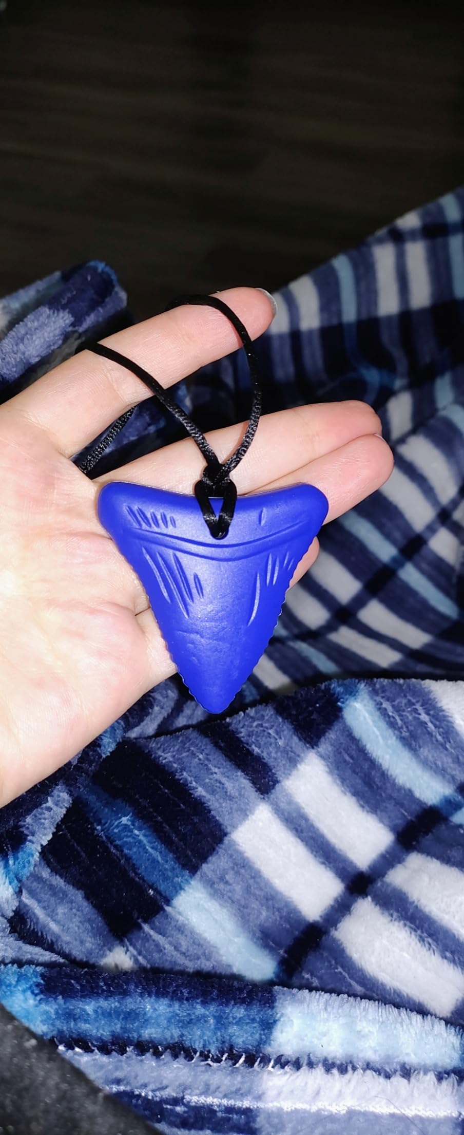 Chew Necklaces for Sensory Kids, 6 Pack Chewy Necklace Sensory Toys for Autism, ADHD, Anxiety- Silicone Teething Necklace Oral Chew Toys for Boys Girls Adults Chewer Reduces Chewing Fidgeting customer photo 1