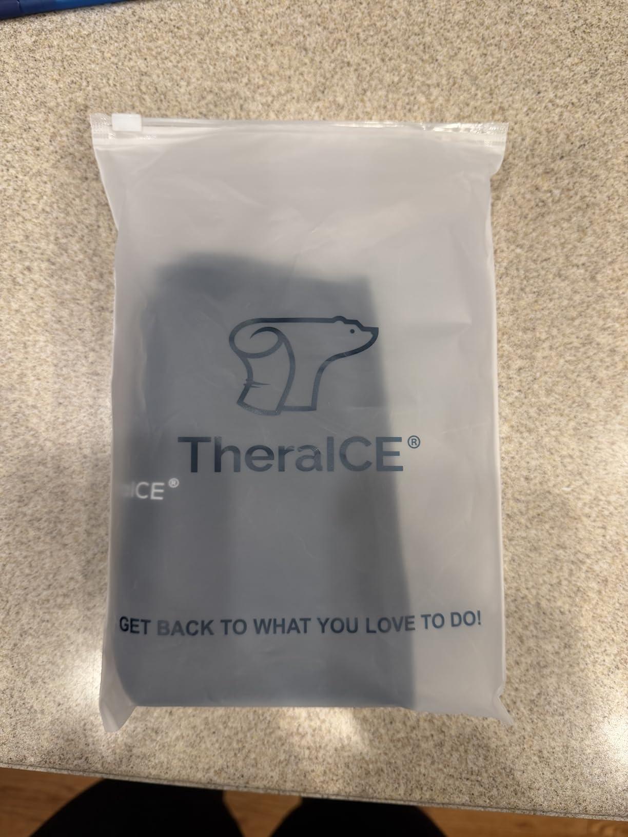 TheraICE Migraine Relief Cap | Soothing Headache Hat Ice Pack Mask | Face Cold Compress Cooling Gel Head Wrap Products for her Sinus Tension Stress Hangover & Puffy Eyes | Great Birthday Gift for Mom customer photo 2