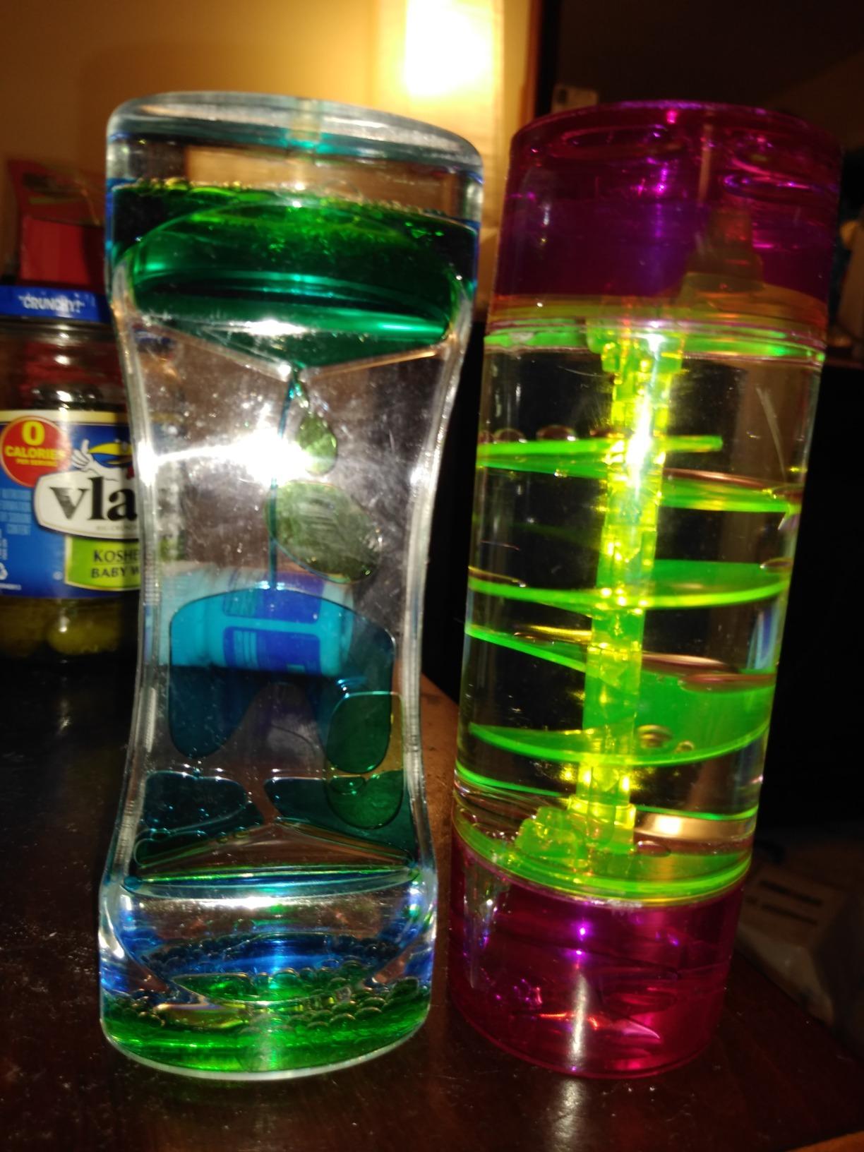 3 Pack Liquid Motion Bubbler Timer Sensory Calming Fidget Toy Autism Community Toys for Kids Teenager Adults customer photo 2