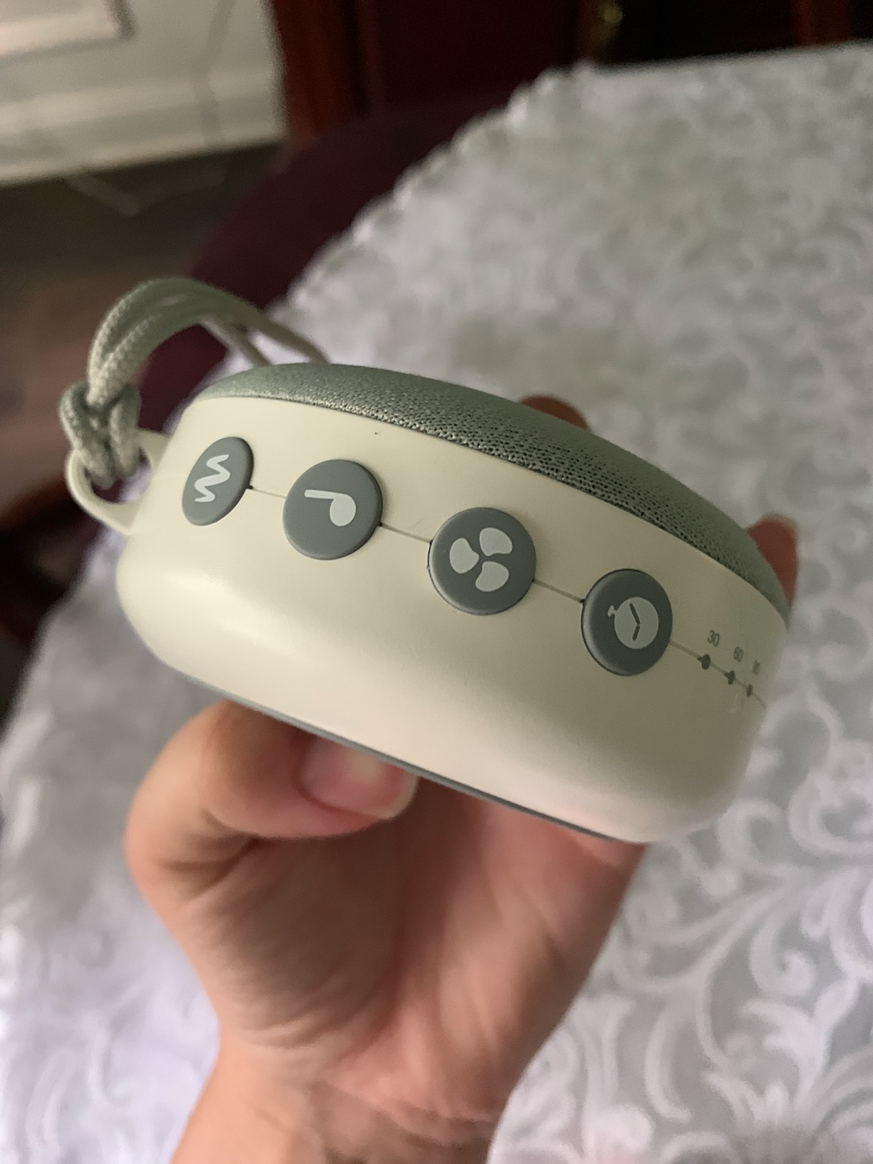 Dreamegg Portable Sound Machine Baby - D11 White Noise Machine for Baby Sleeping with Night Light, White Noise, Lullaby, Nature Sounds, Child Lock, USB Rechargeable Sound Machine for Travel Nursery customer photo 2