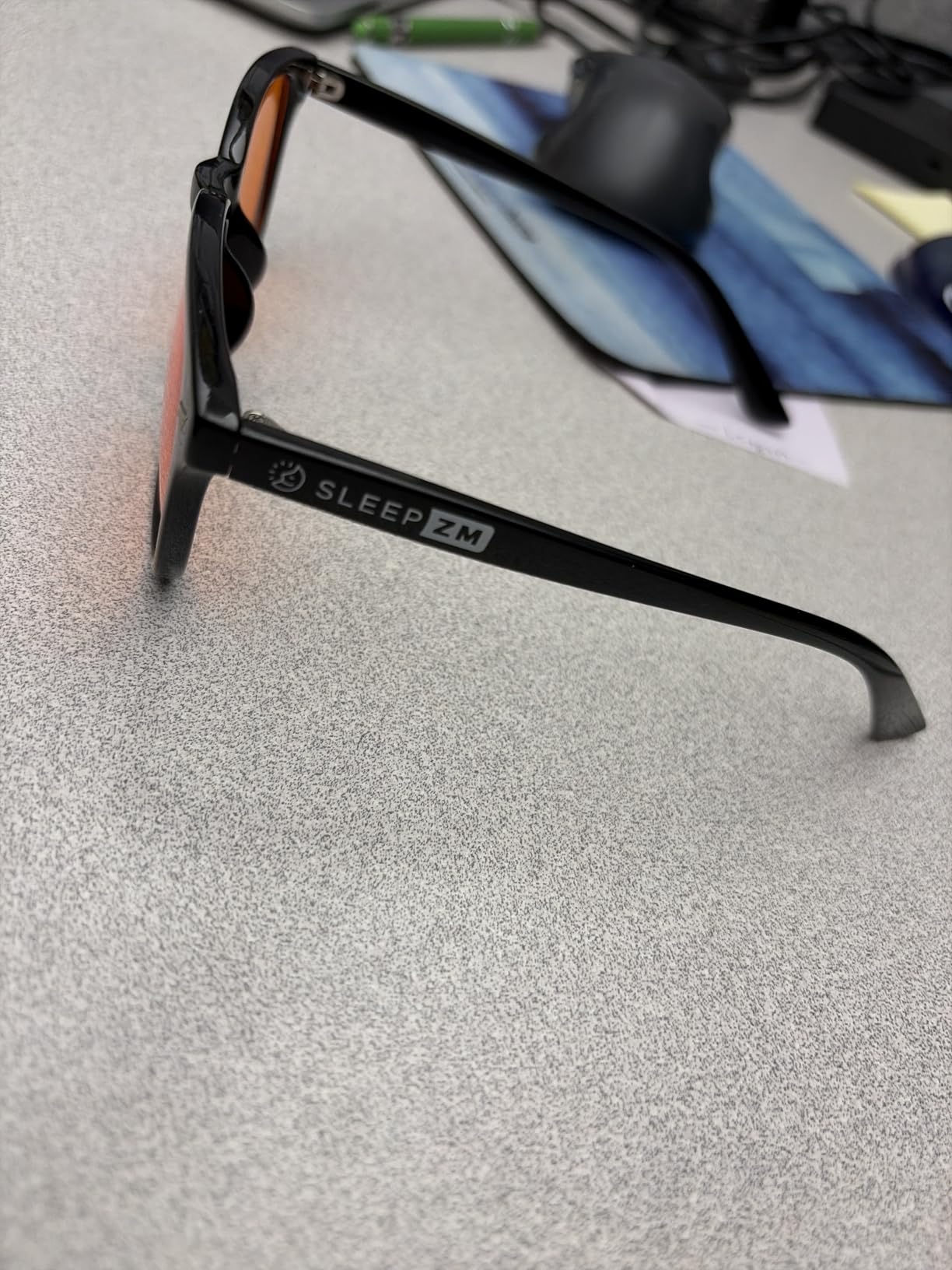 Sleep ZM Blue Light Blocking & Light Sensitivity Glasses - 14 Lens Types for Comfort, Relaxation, Sleep & Relief - 50+ Styles customer photo 2