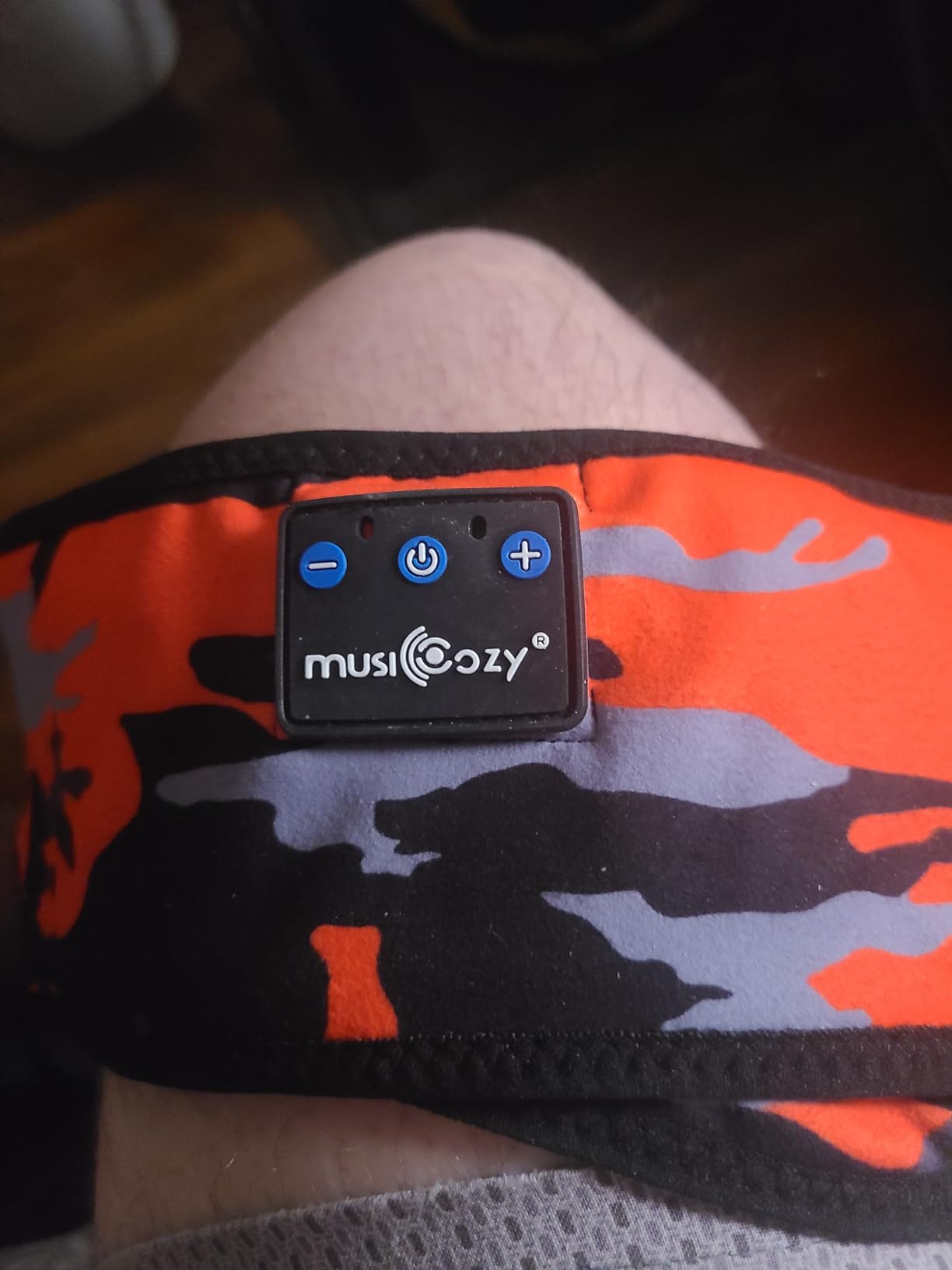 MUSICOZY Sleep Headphones Bluetooth 5.4 Headband, Wireless Earphones Music Sleep Earbuds Sleeping Eye Mask with HD Stereo Speakers for Workout Running Travel Yoga, Ideal Gifts for Men Women Mom Dad customer photo 2