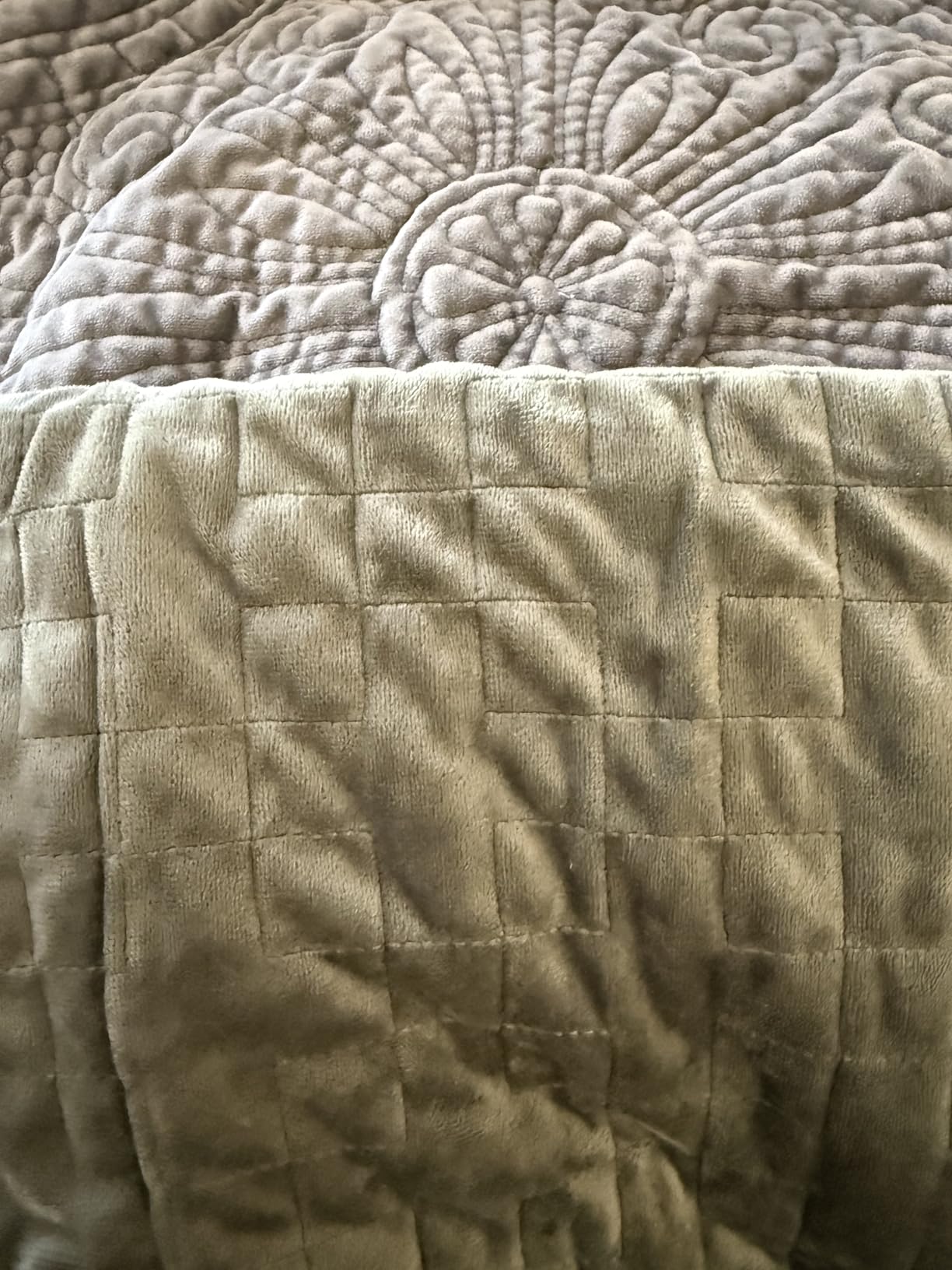 Gravity Weighted Blankets for Adults, 15lbs Grey (48