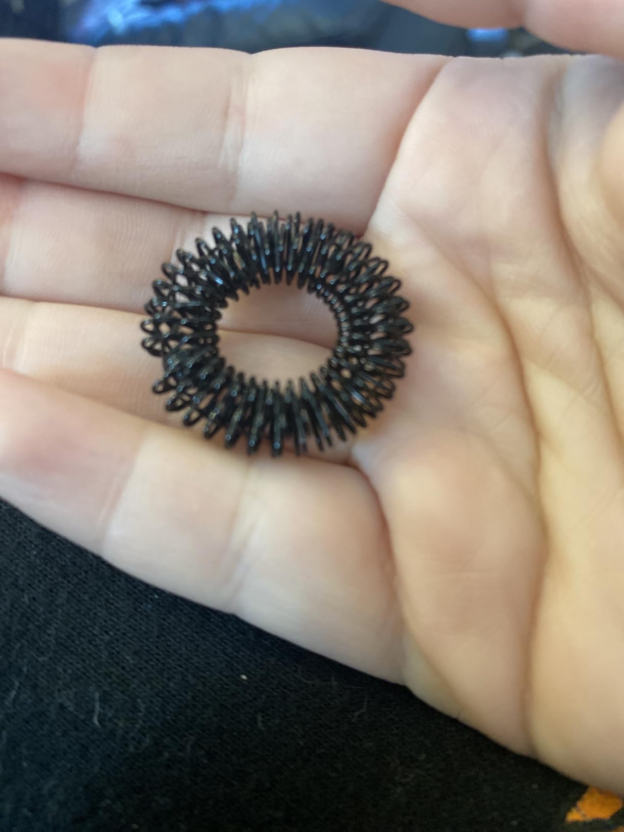 Mr. Pen- Spiky Sensory Rings, 10 Pack, Jewel Tones, Stress Relief Fidget Sensory Toys, Fidget Ring for Anxiety, Massager, Individuals with BFRB, ADHD and Attention Disorder customer photo 1