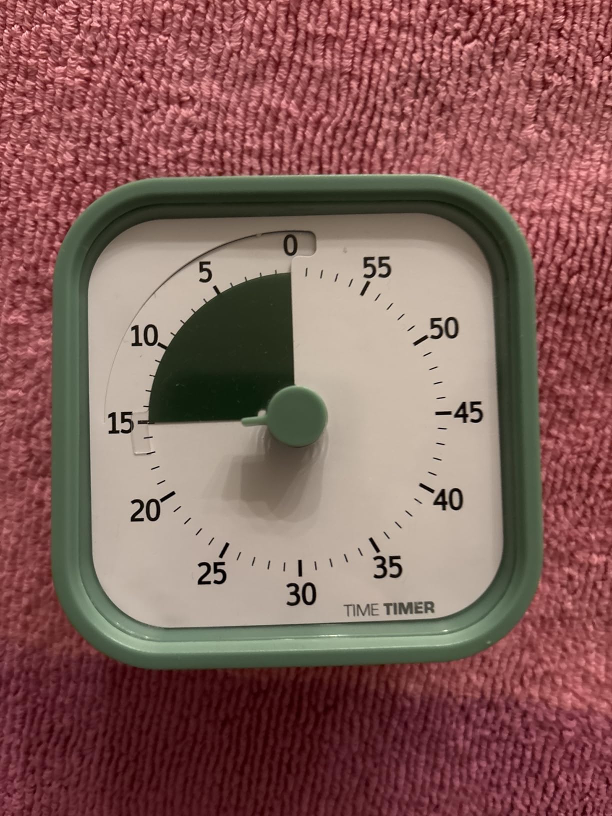 Time Timer MOD 60-Minute Visual Timer, Home Edition, Silent Operation, Study Tool for Homeschool and Office Use (Lake Day Blue) customer photo 2