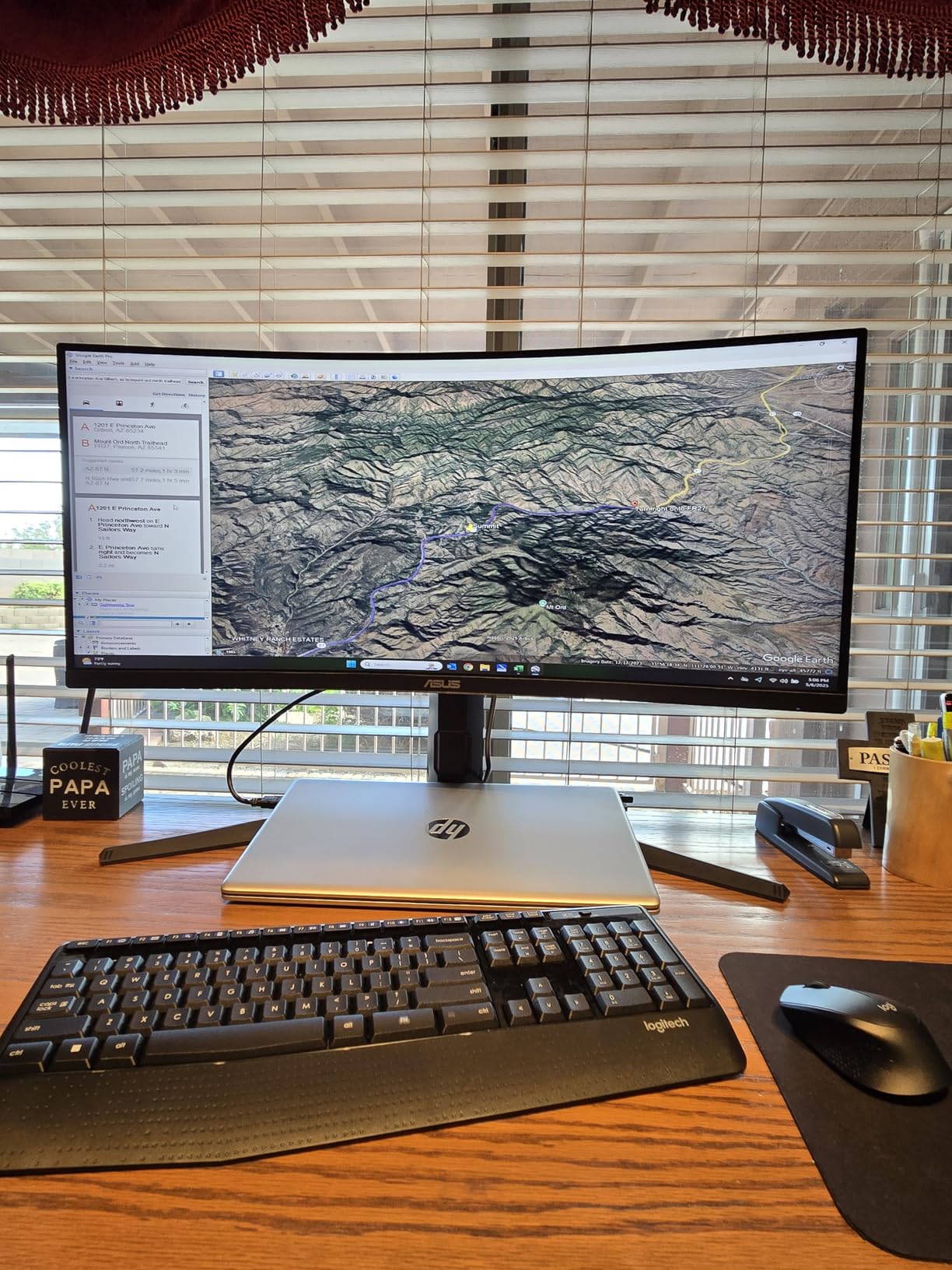 ASUS VG34VQL1B TUF 34 Inch Curved Gaming Monitor - WQHD (3440x1440), 165Hz, 1ms, Extreme Low Motion Blur, FreeSync Premium, Eye Care, Height Adjustable, DisplayHDR 400, DisplayPort, HDMI, USB customer photo 2