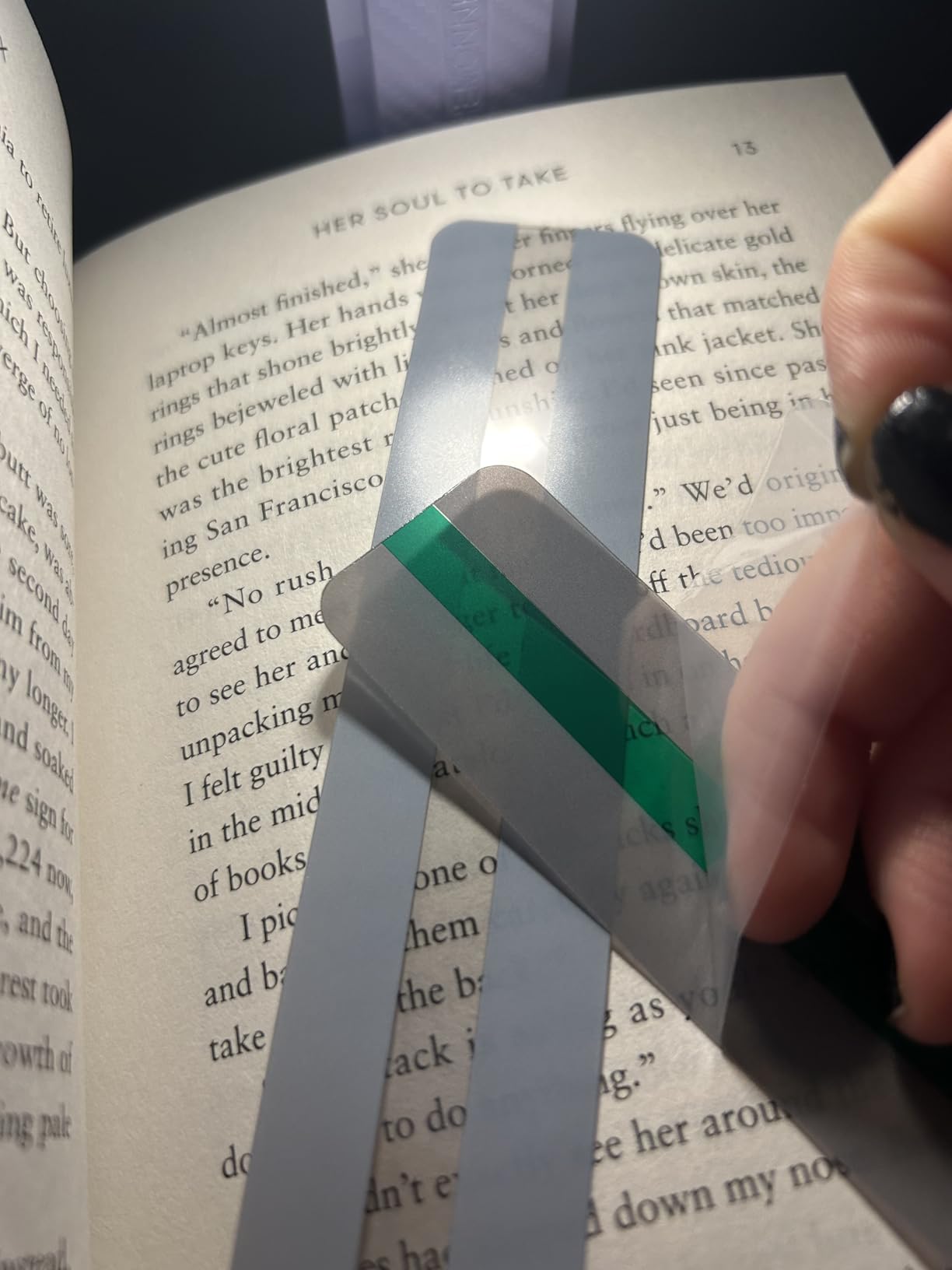 Guided Reading Strips/Colored Overlay/Highlight Strips/Highlighter/Bookmark/Assorted Colors Help with Dyslexia for Children and Teacher Supply Assistant (8 Pack) customer photo 2
