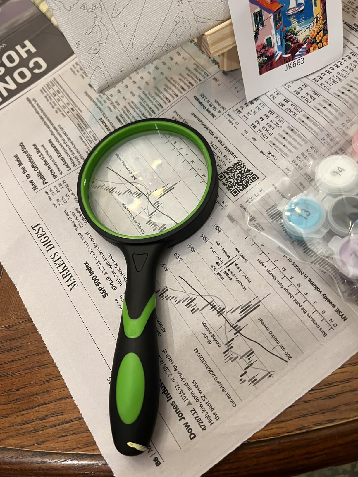 2-Set 75mm Hand-Held Reading Magnifier with Non-Slip Rubber Grip, Good for Senior Users, Hobby Exploring & Scientific Activities customer photo 2
