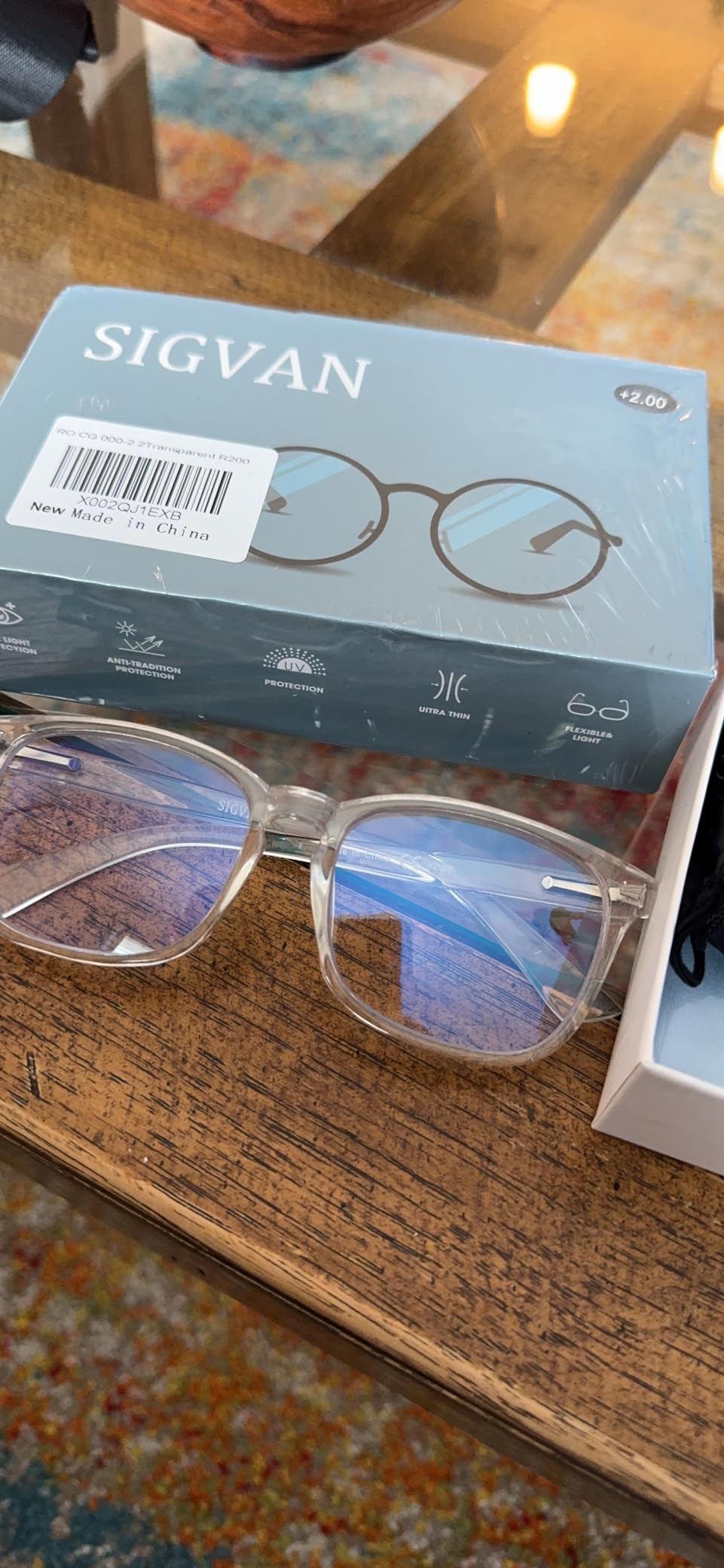 SIGVAN Progressive Multifocal Computer Glasses Women Men Blue Light Blocking Reading Glasses Spring Hinge Readers customer photo 2