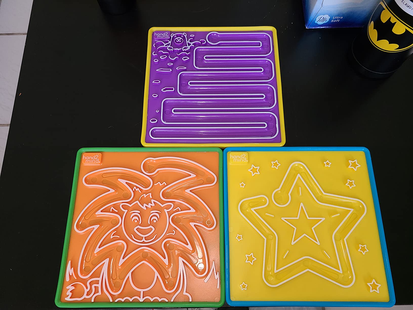 hand2mind Mindful Maze Boards, Tactile Sensory Toys for Toddlers, Calm Down Corner Supplies customer photo 2
