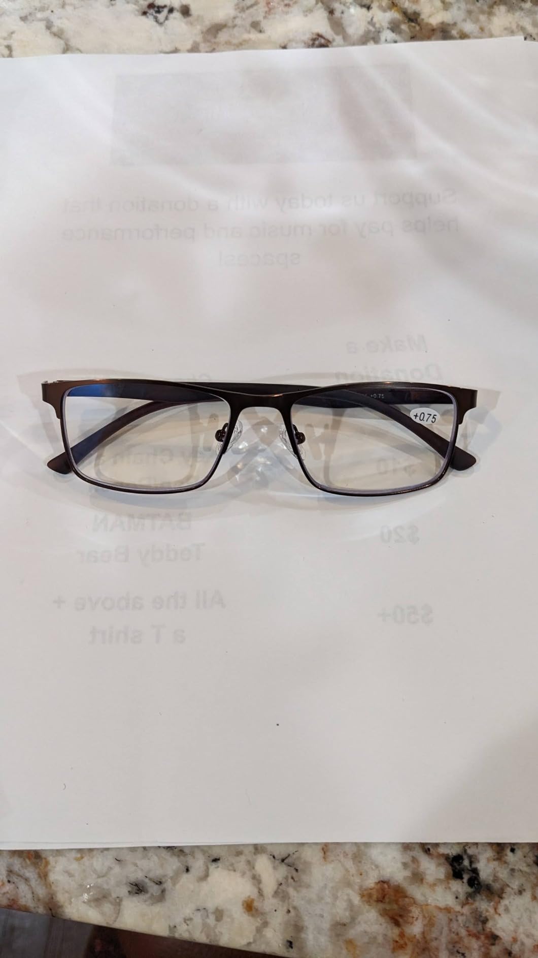 Lcbestbro 3 Pack Blue light Blocking Reading Glasses for Men, Stylish Metal Frame Readers customer photo 1