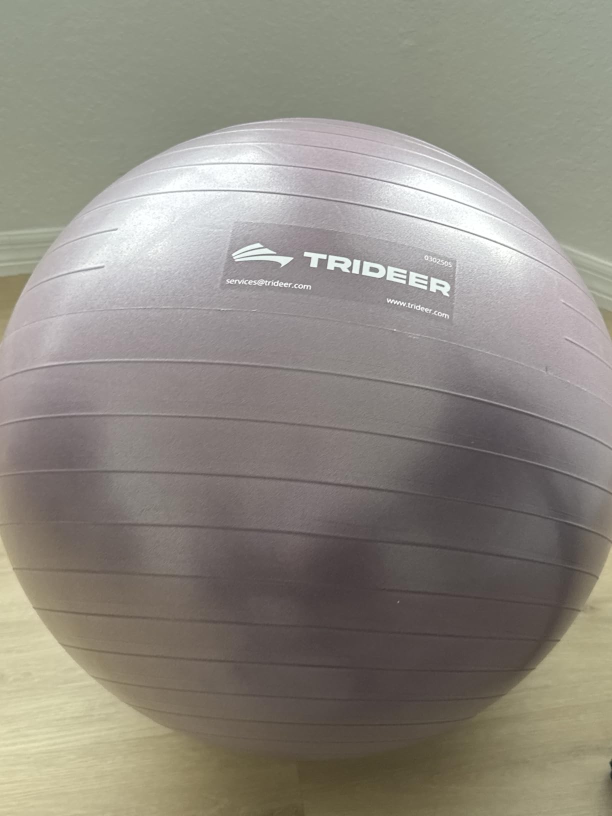 Trideer Exercise Ball Yoga Ball, Office Seating & Balance Ball Chair, Stability Ball for Pilates, Physical Therapy, Core Training & Balance Improvement & Stretching customer photo 1