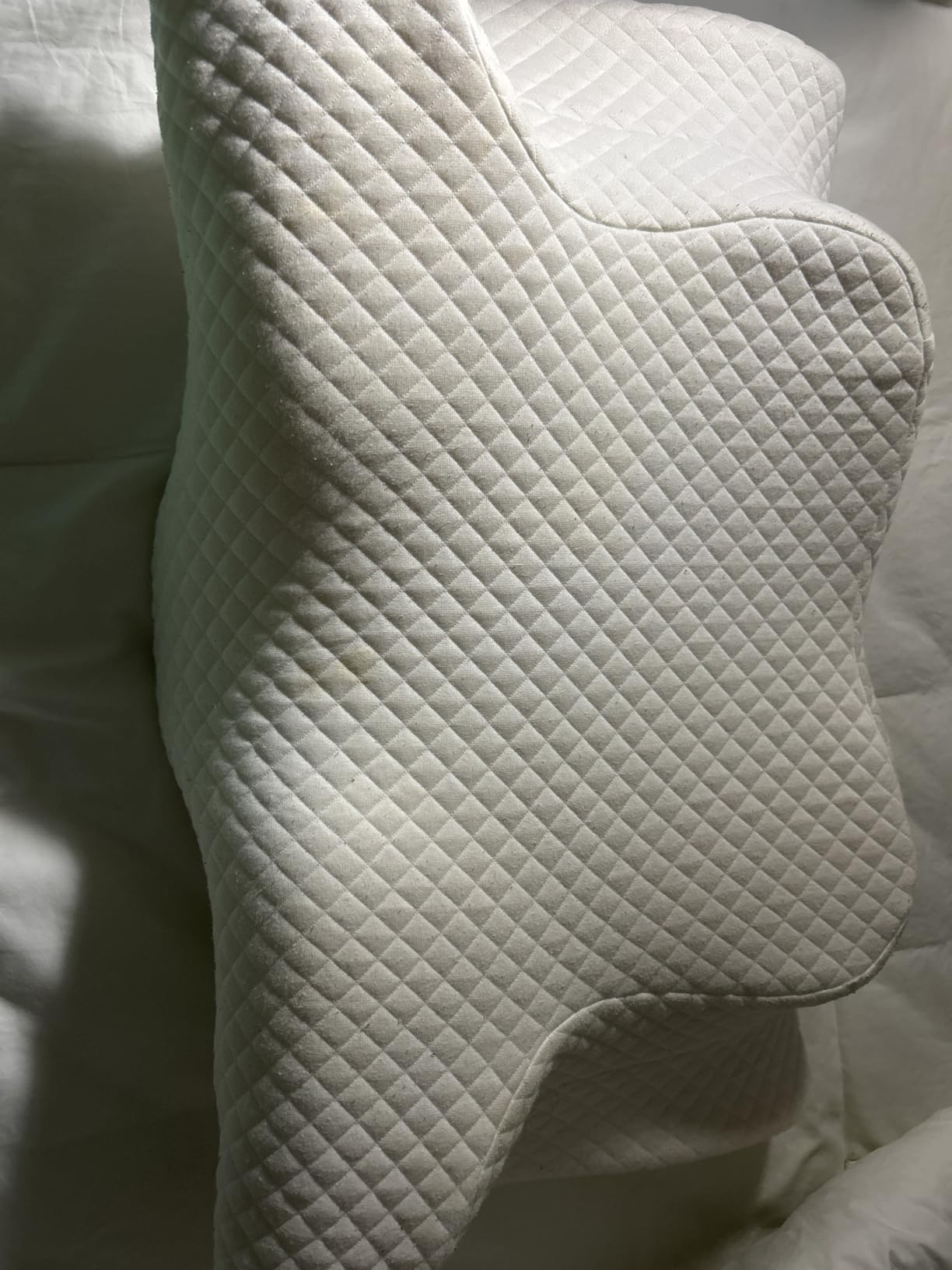 ZAMAT Adjustable Cervical Memory Foam Pillow, Odorless Neck Pillows for Pain Relief, Orthopedic Pillows for Sleeping with Cooling Pillowcase, Ergonomic Support Pillow for Stomach, Back, Side Sleeper customer photo 1