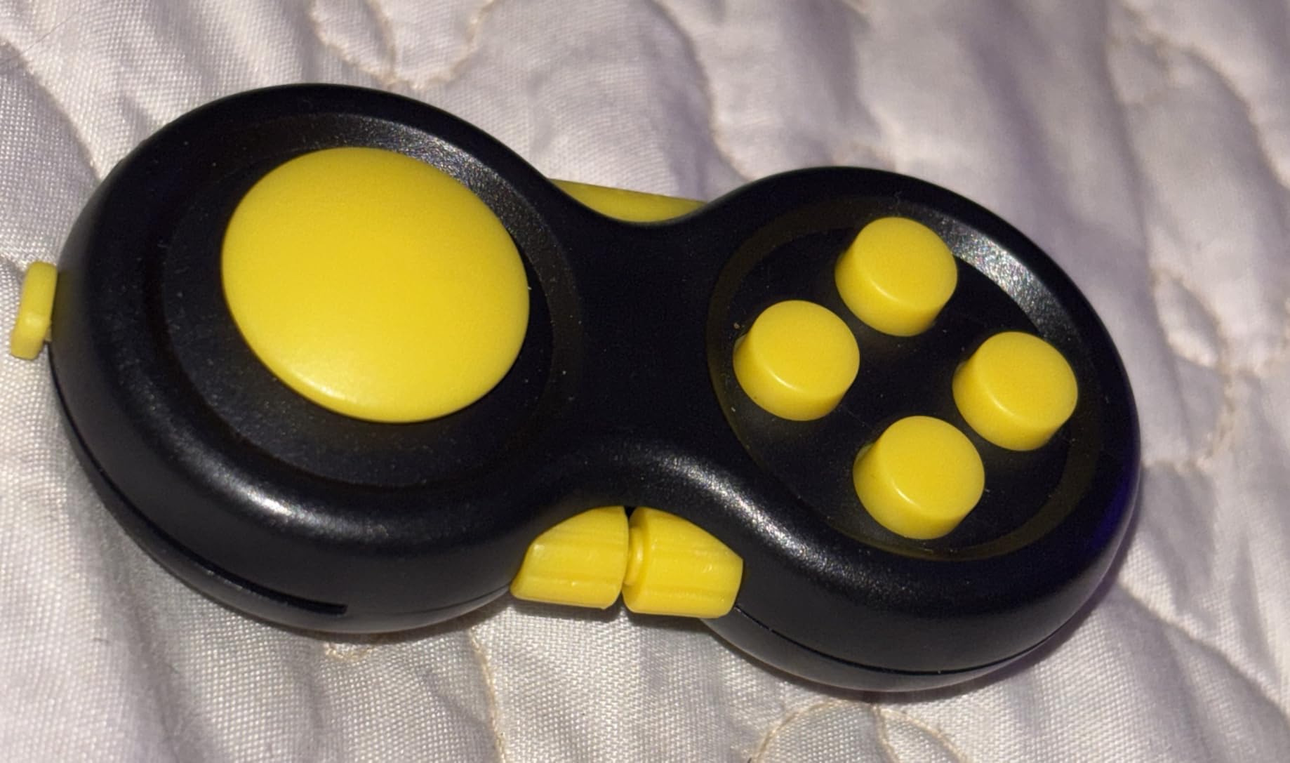 Original Fidget Toy Game, Rubberized Classical Controller Fidget Concentration Toy with 8-Fidget Functions and Lanyard - Excellent for Relieving Stress and Anxiety customer photo 1