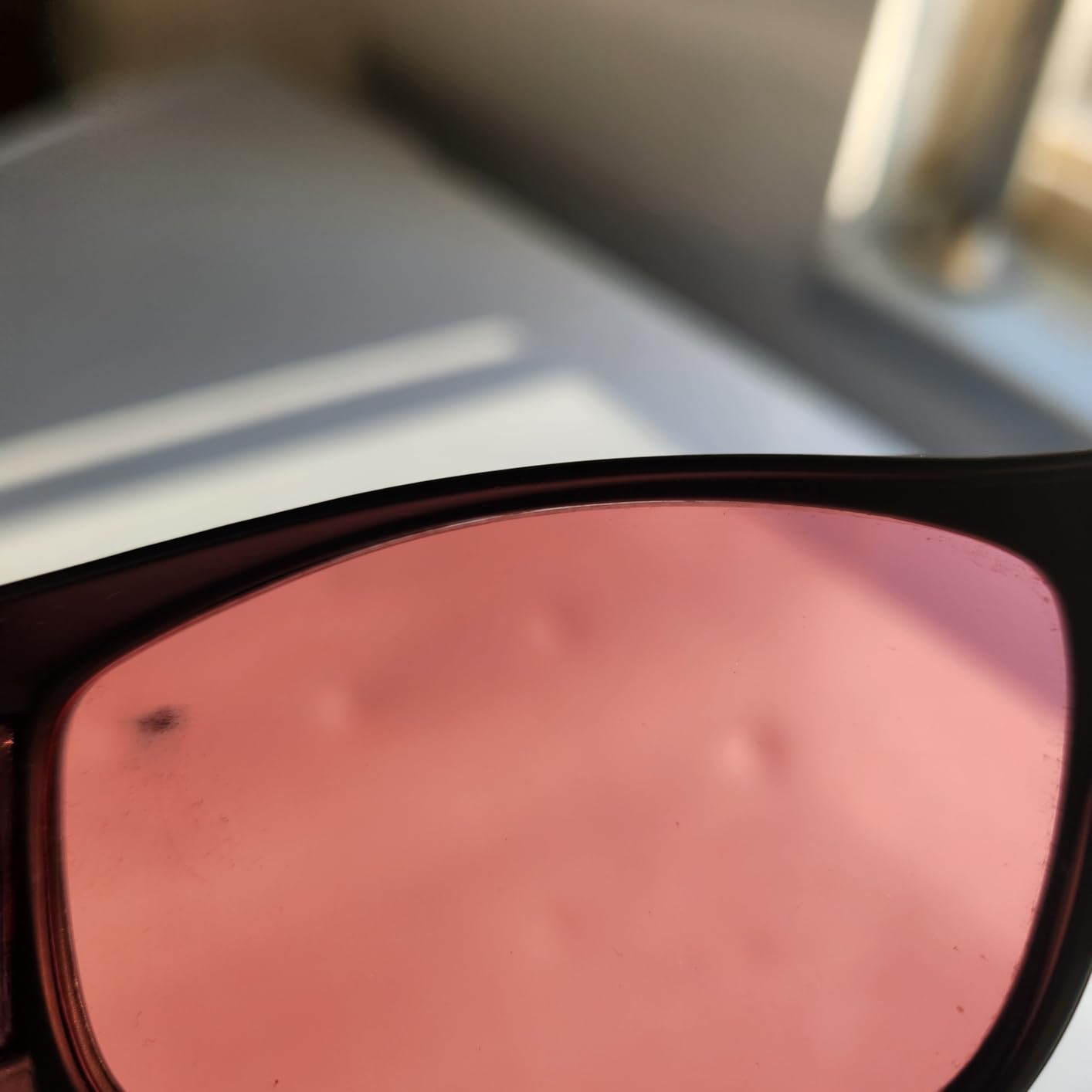 SomniLight FL-41 Light Sensitivity Glasses for Florescent Light Sensitivity, Photophobia, and Migraines (fit-over style) customer photo 1