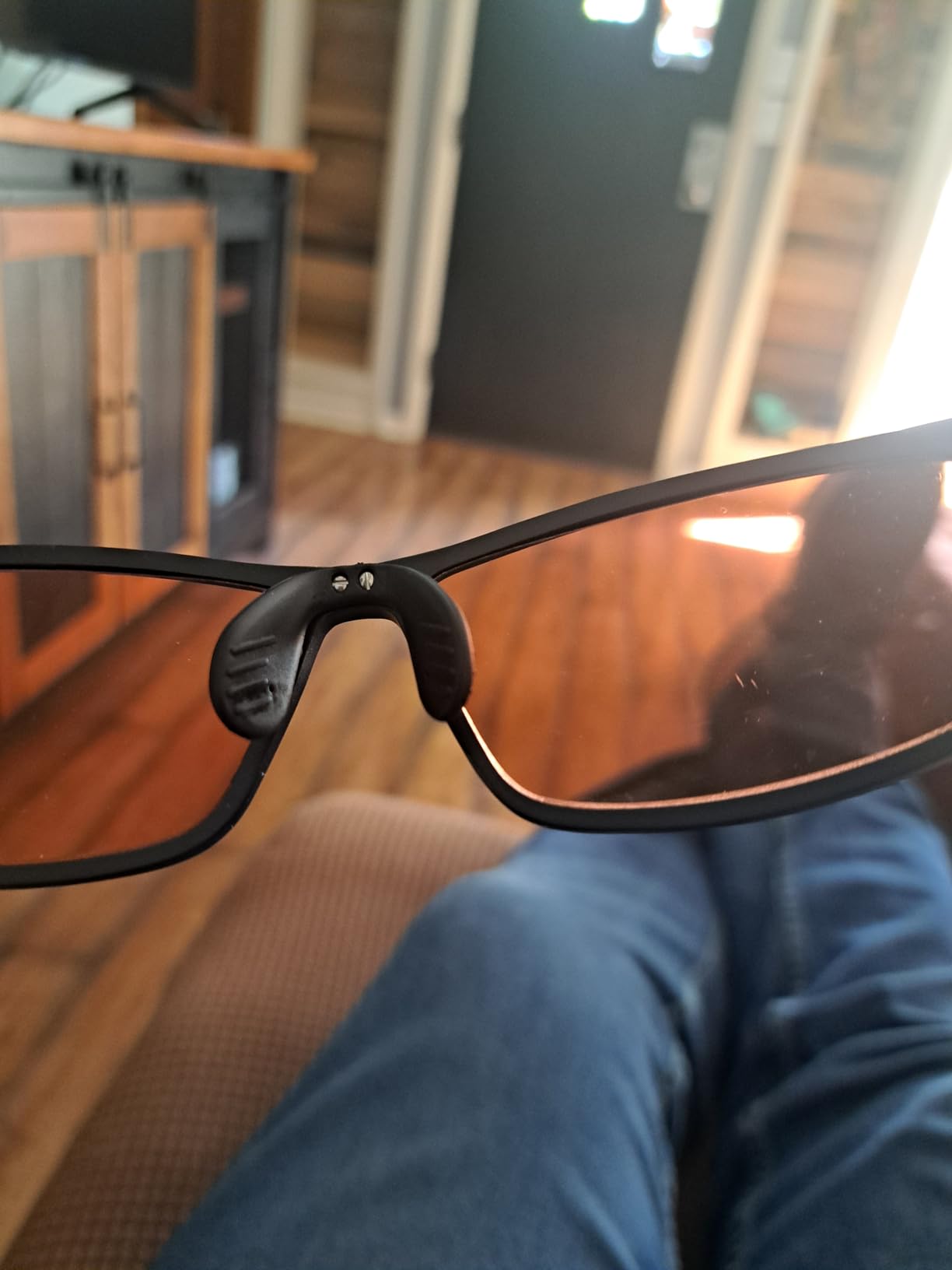 BRADDELL FL-41 Rose Tinted Blue Light Glasses for Migraine Light Sensitivity, Eyestrain and Fluorescent LED Glare (Aluminum Metal) customer photo 1