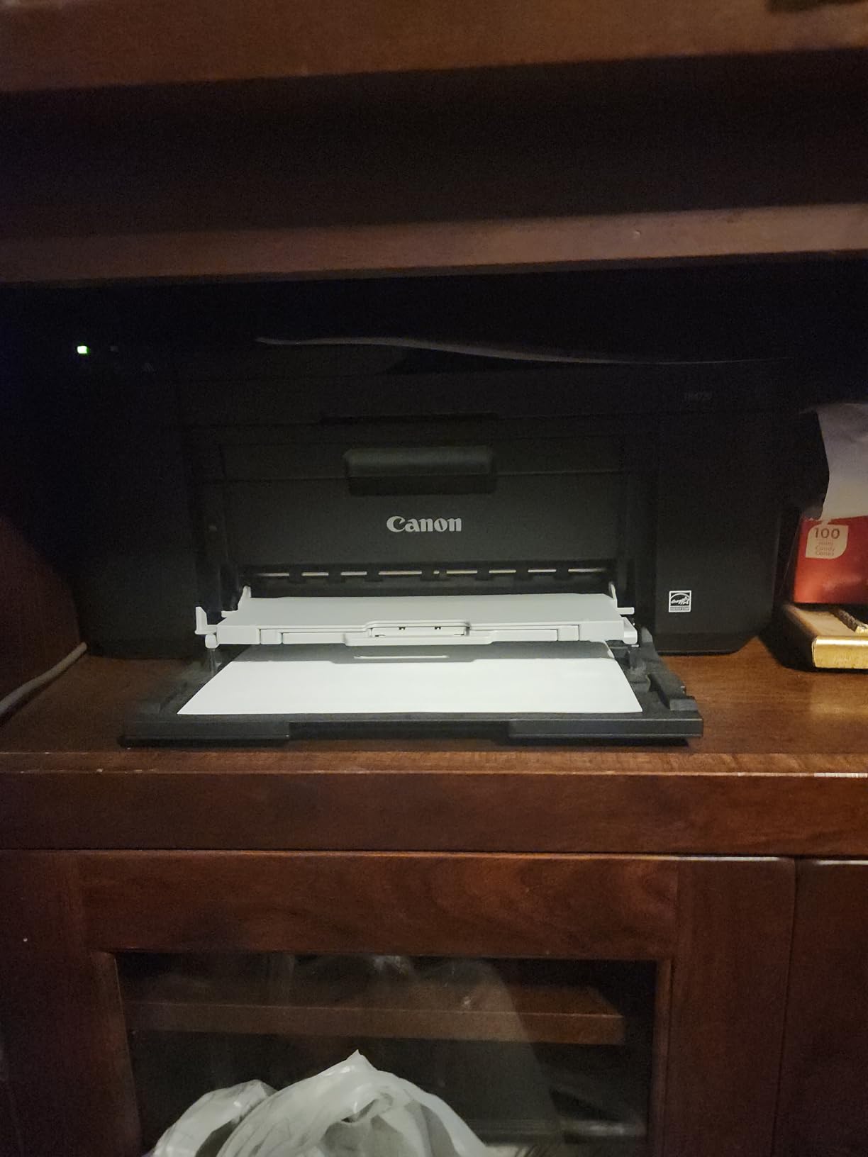 Canon PIXMA TR4720 All-in-One Wireless Printer, Home Use with Auto Document Feeder, Mobile Printing and Built-in Fax, Black customer photo 1
