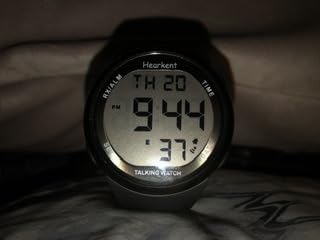 Hearkent Atomic Talking Watch Sets Itself for Visually impaired or Seniors LCD Big Number Easy-to-Read Talking Watch for Elderly customer photo 2